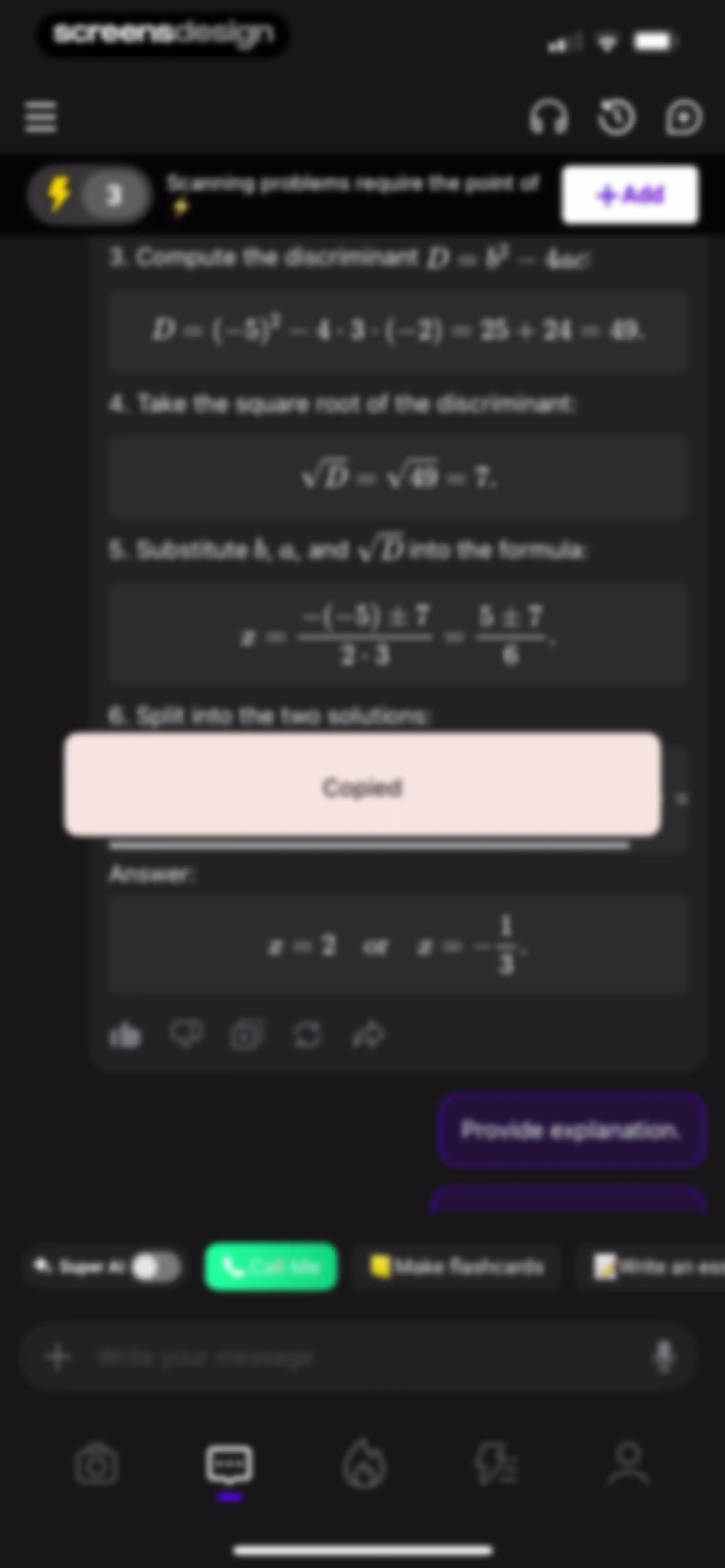 Answer.AI - Your AI tutor screen 33