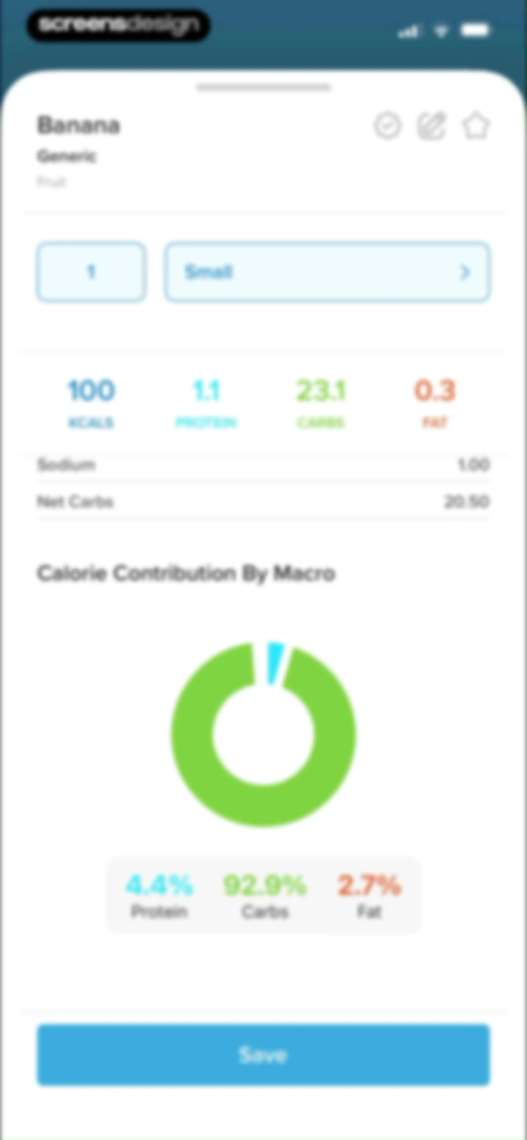 My Macros+ | Macro Tracker screen 48