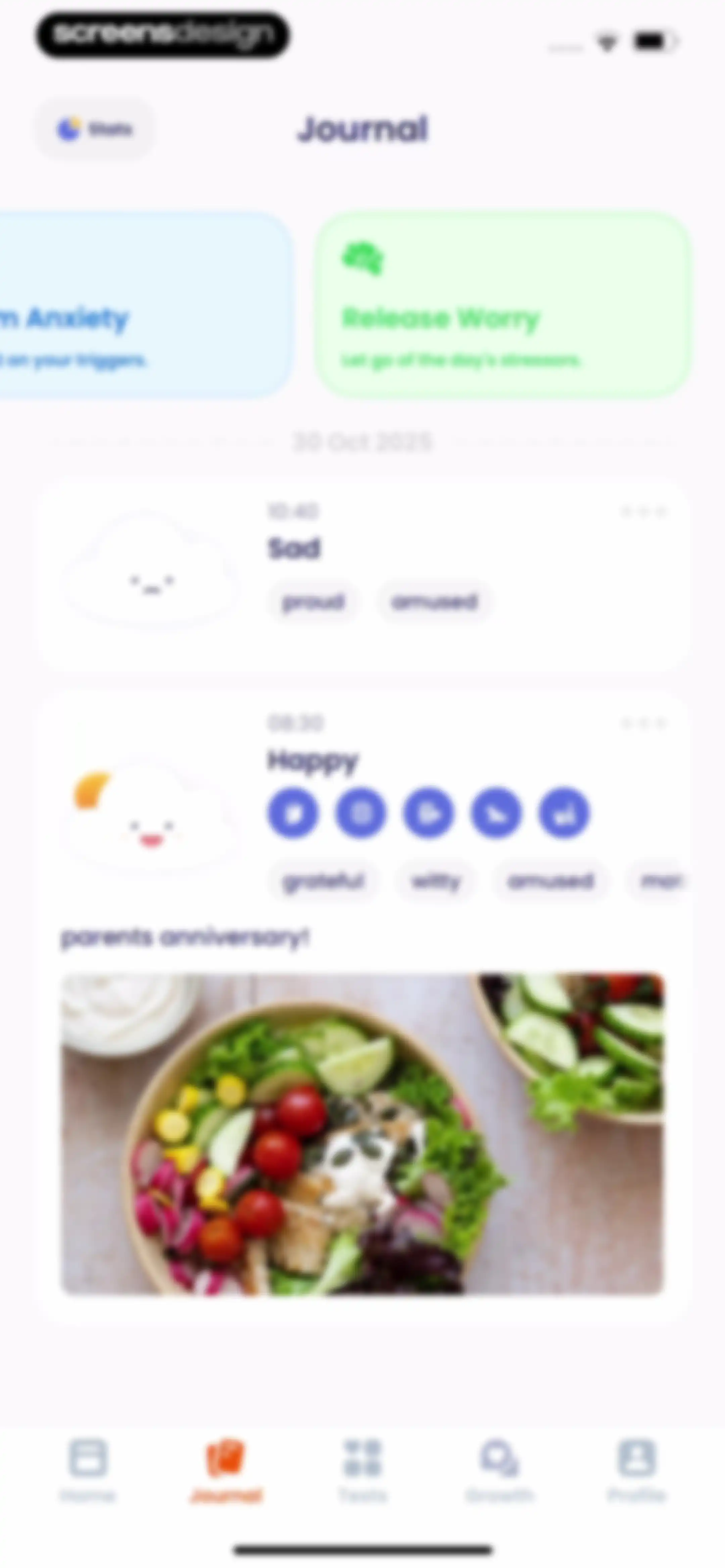 Breeze: Start Self-Discovery screen 82