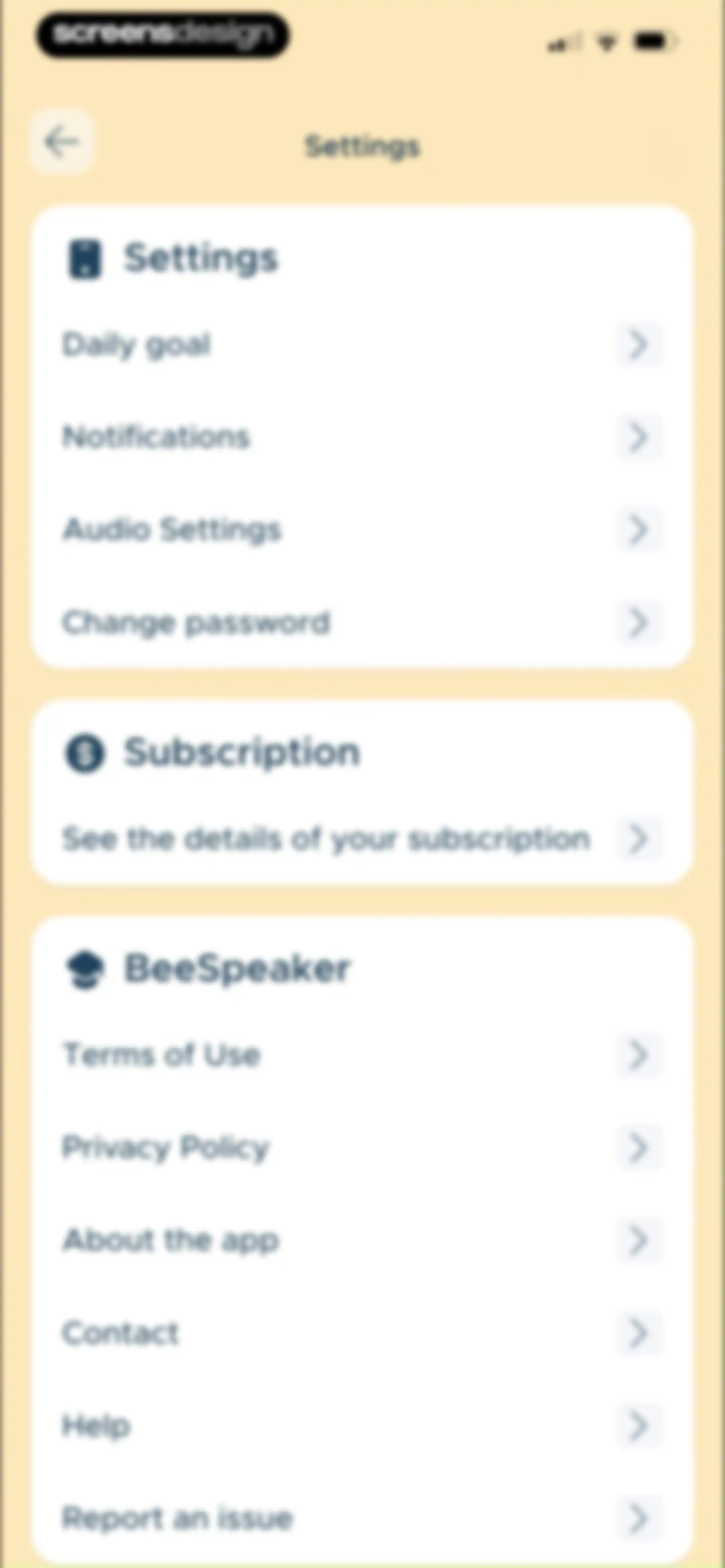 BeeSpeaker Learn English screen 117