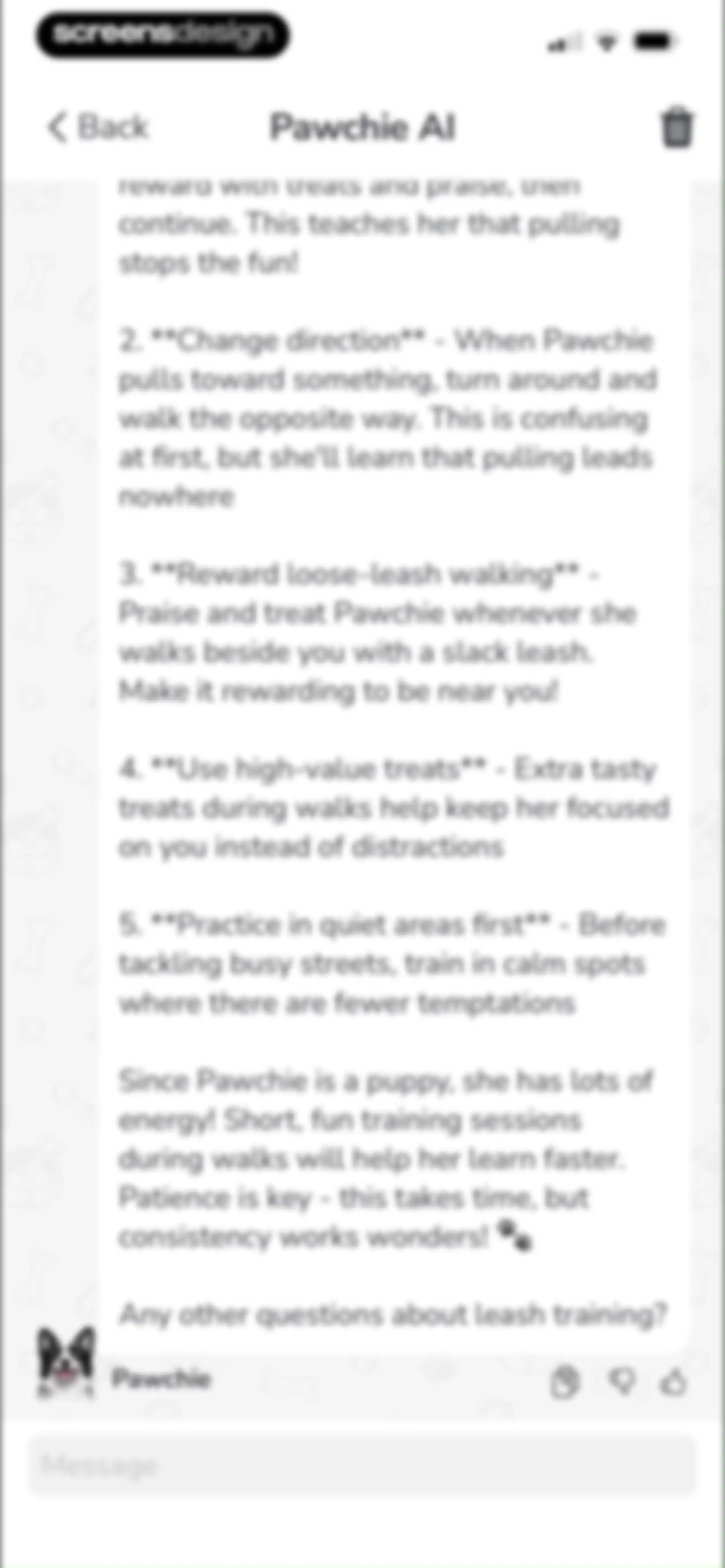 PawChamp - Dog Training & Care screen 84