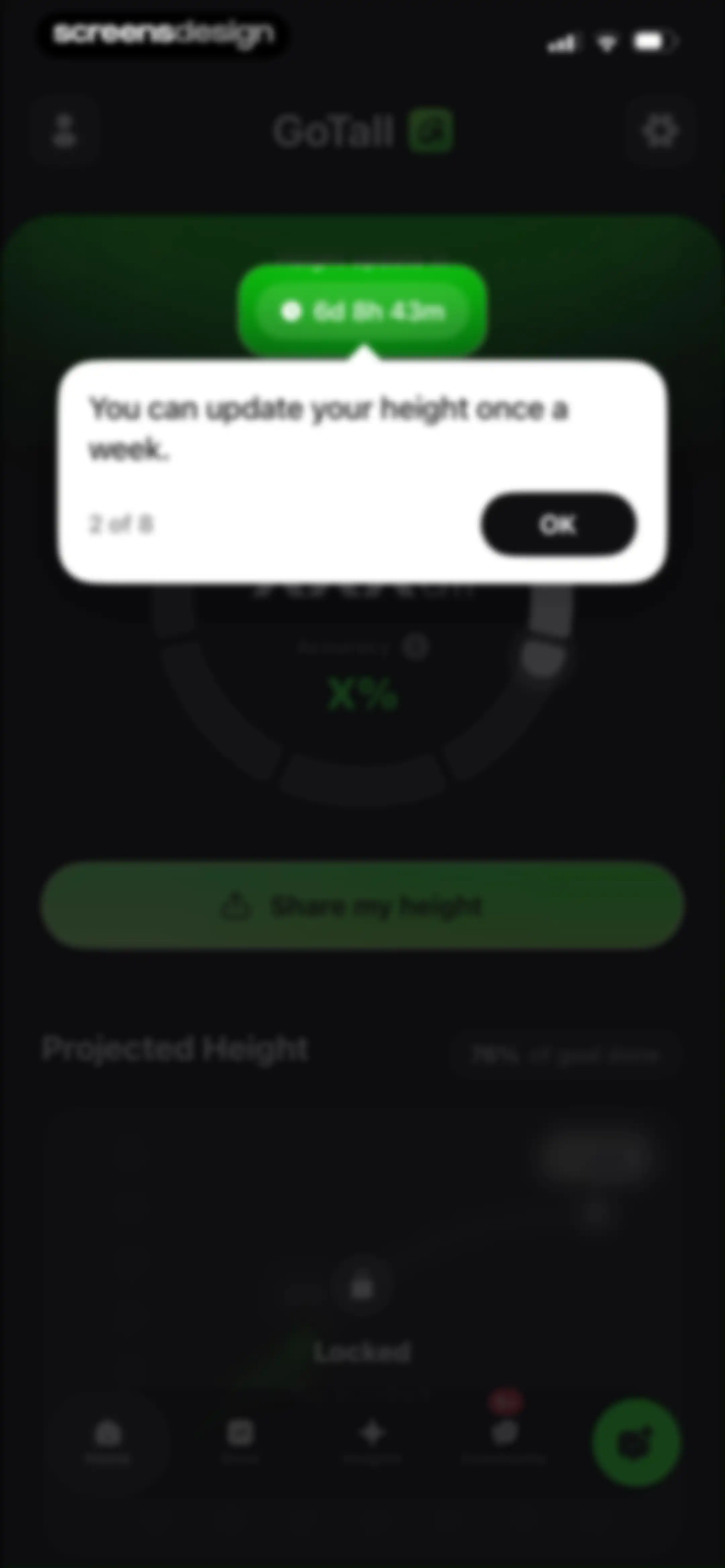 GoTall - Height Predictor screen 46