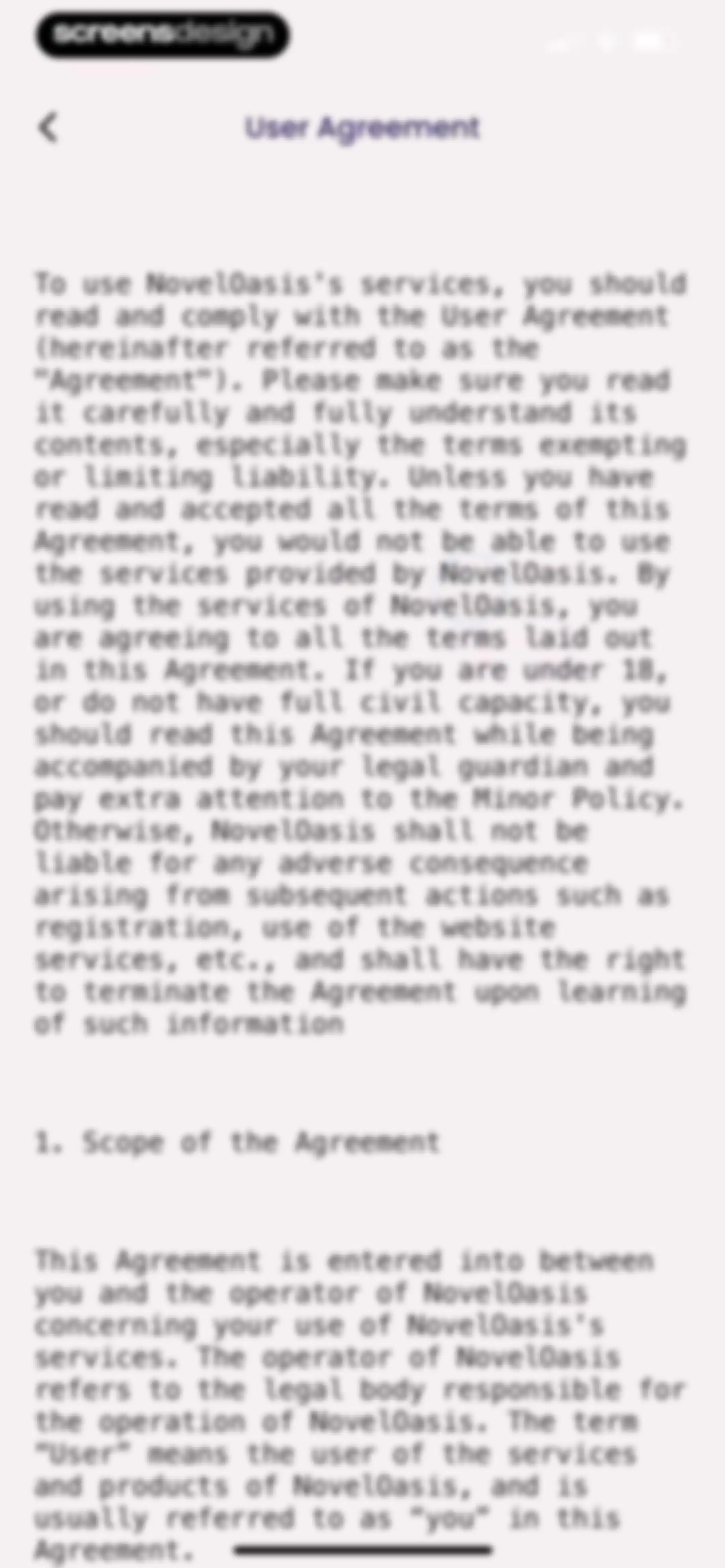 NovelOasis-Read Without Limits screen 68