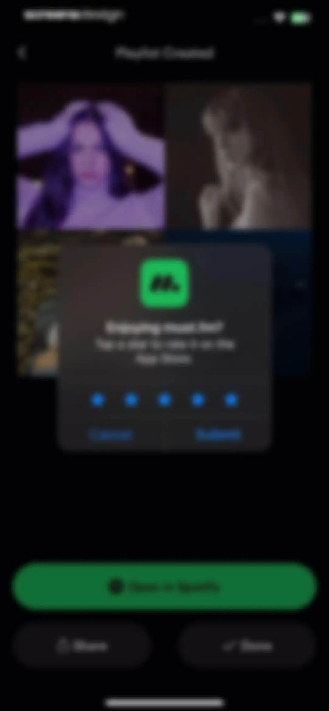 must.fm for Spotify Stats screen 68