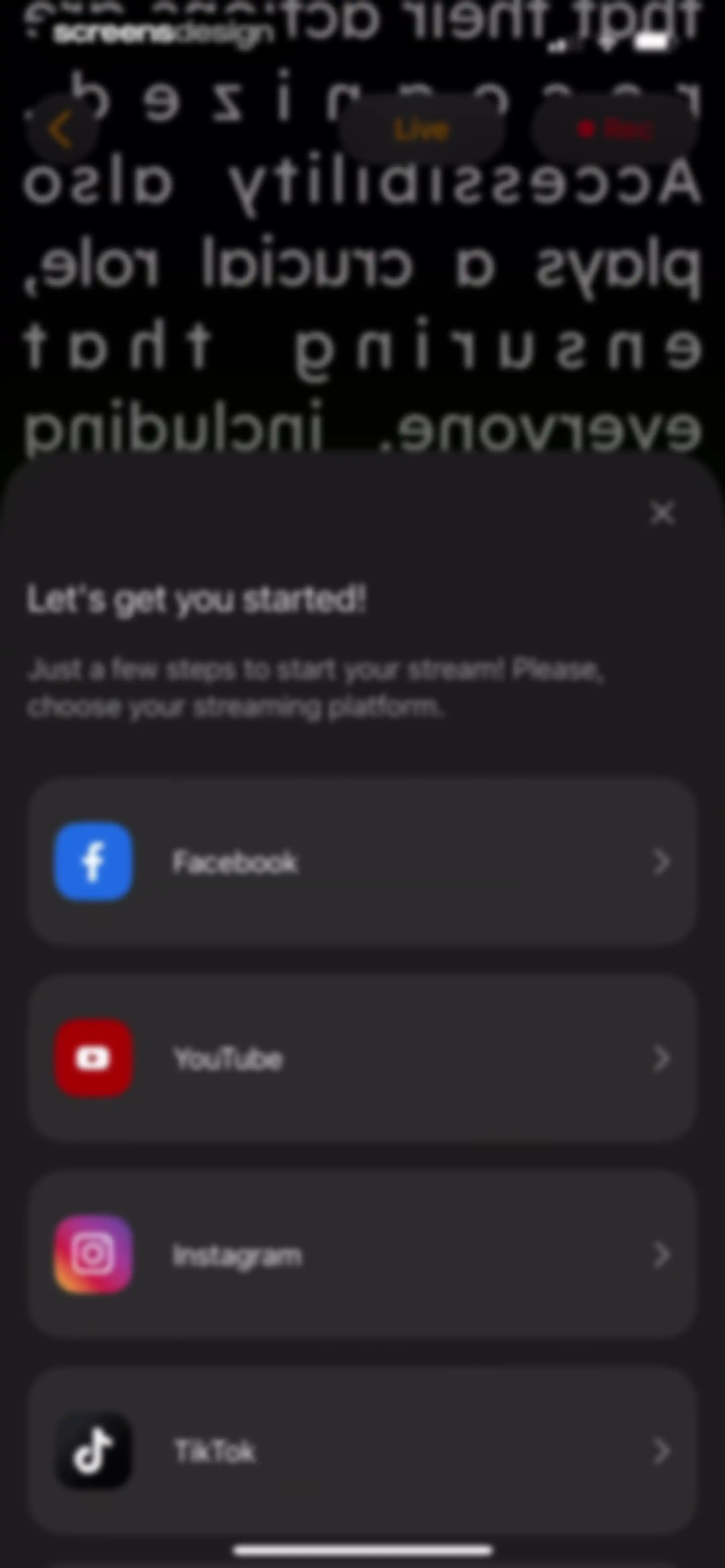 Teleprompter.com screen 105