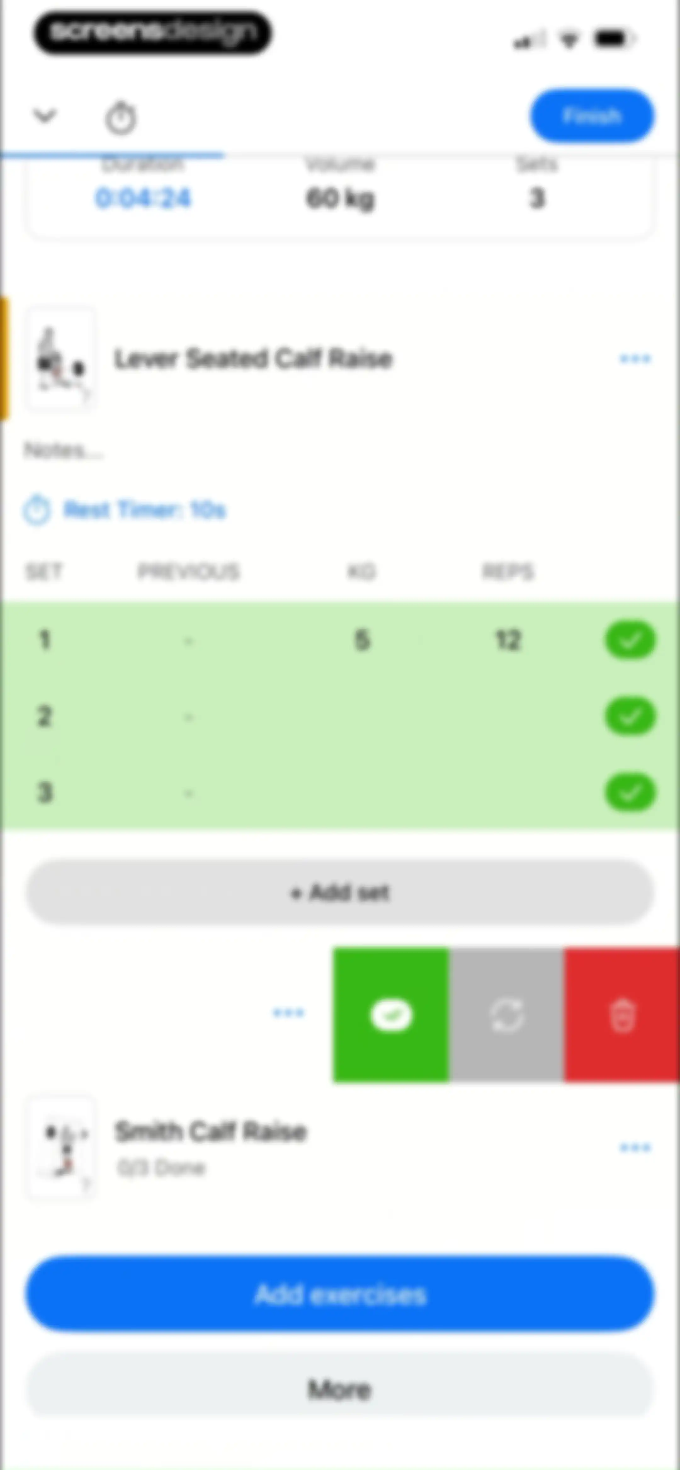 Lyfta: Gym Workout Tracker Log screen 85