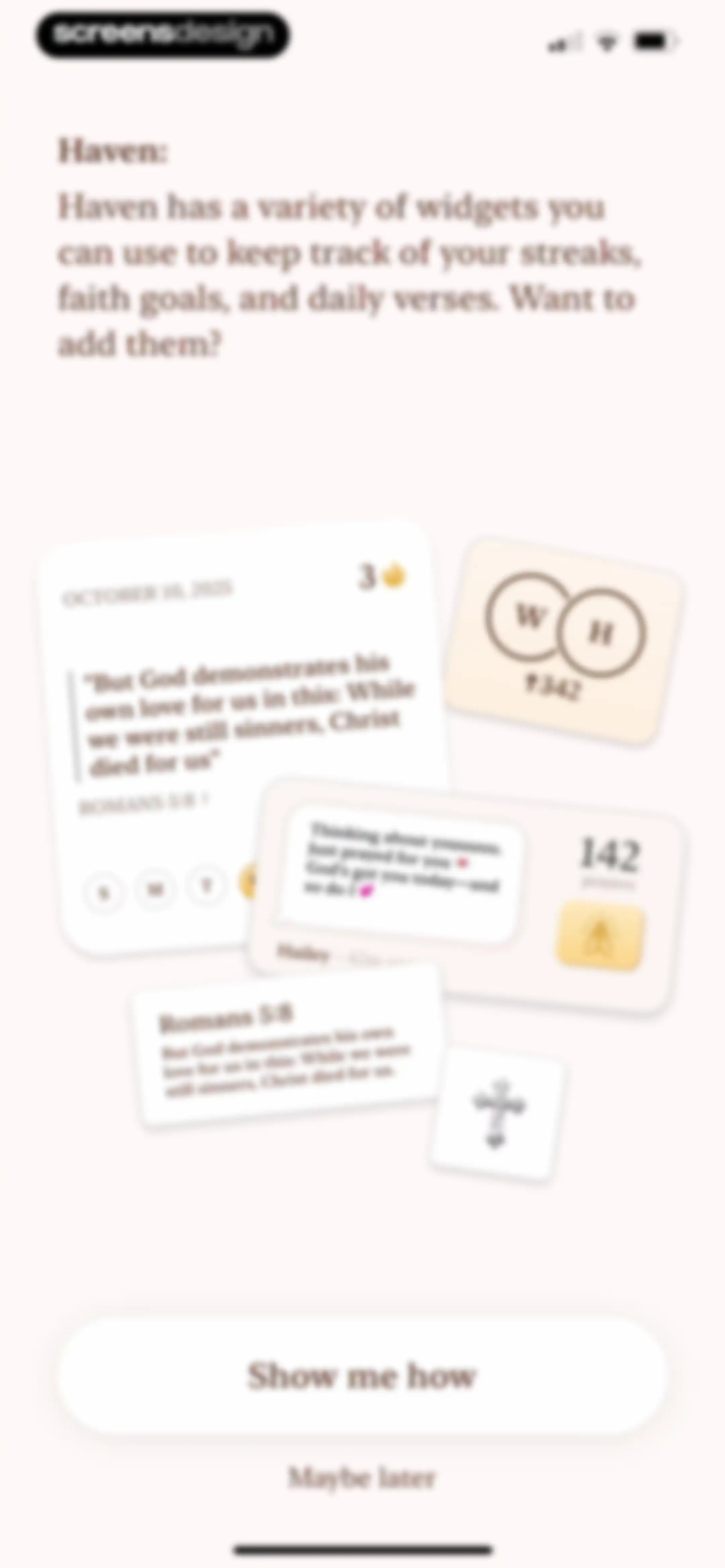 Haven - Bible Chat screen 28