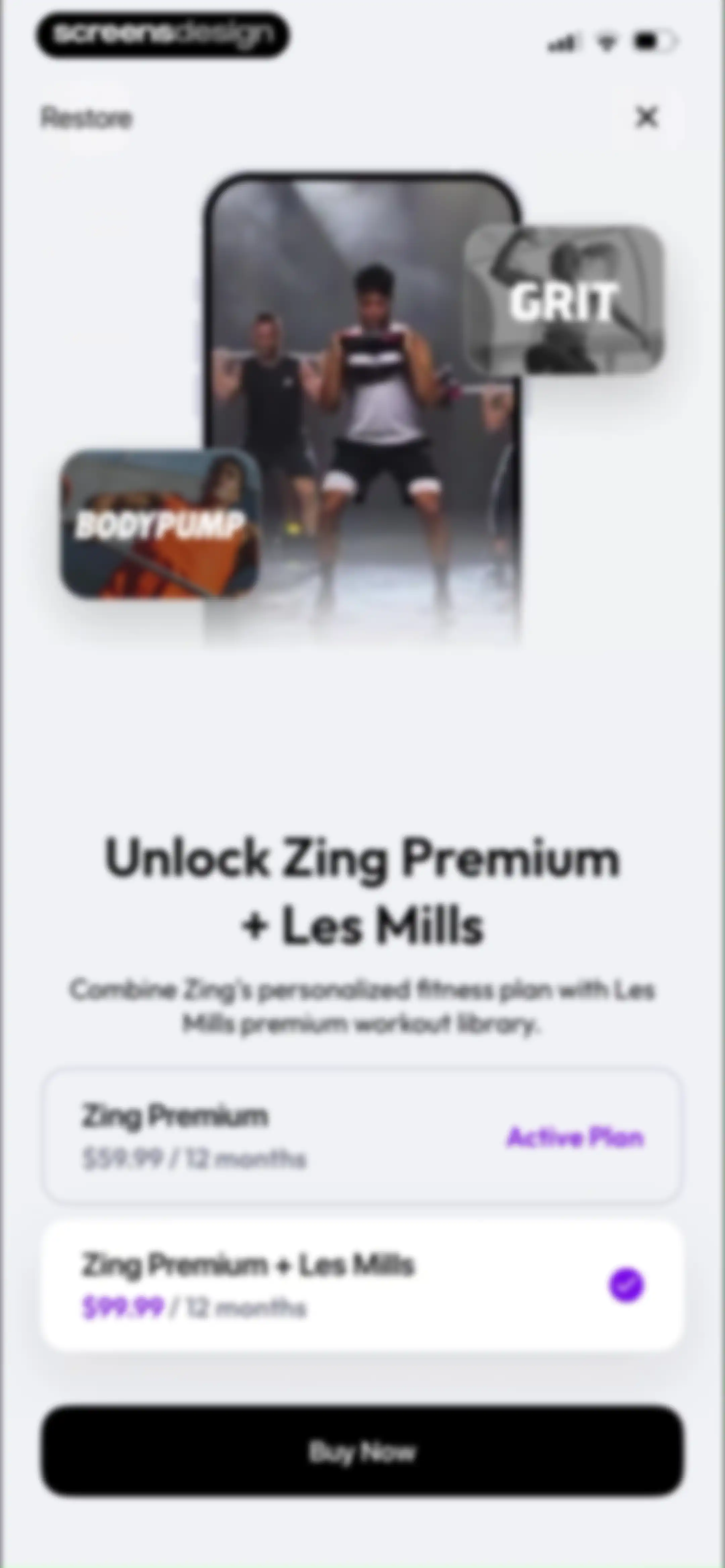 Zing AI: Home & Gym Workouts screen 135