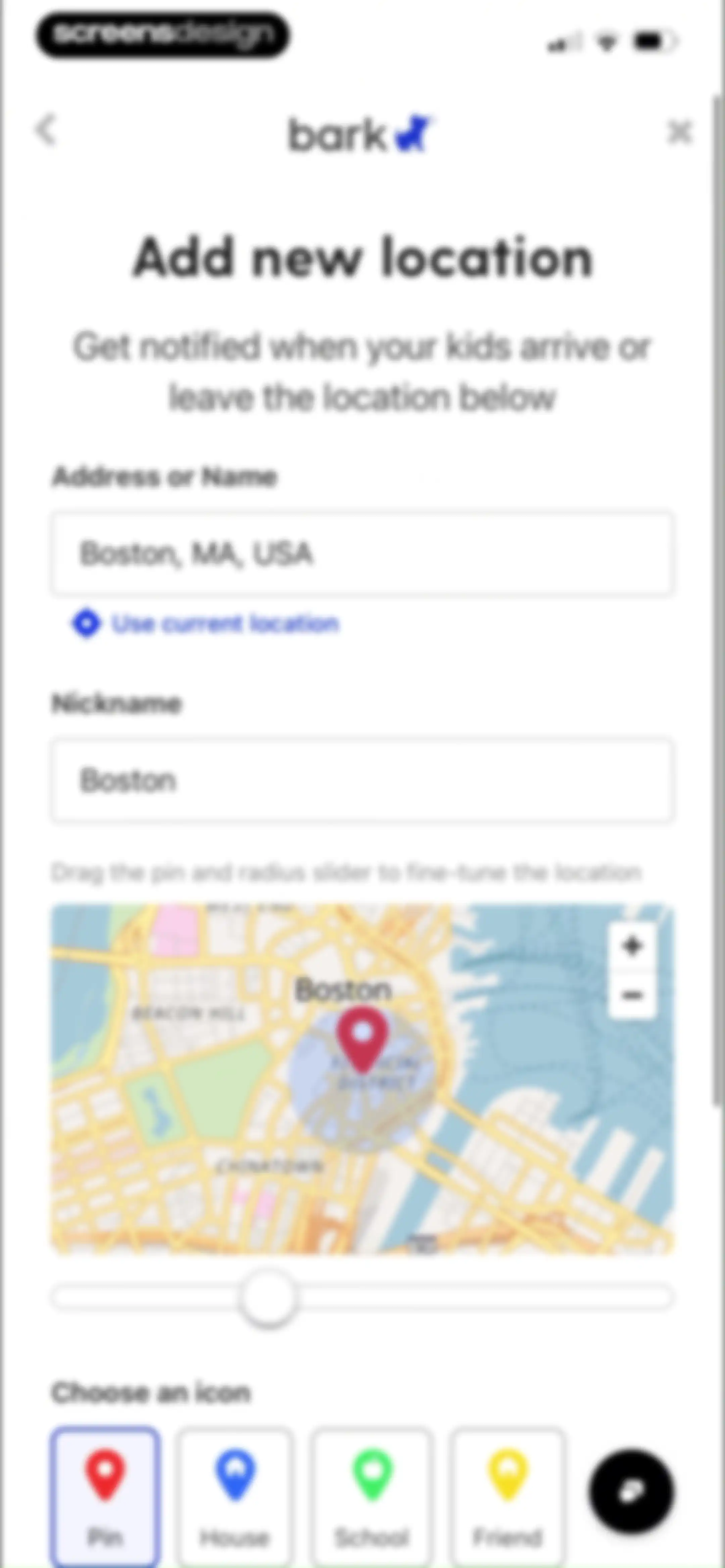Bark - Parental Controls screen 104
