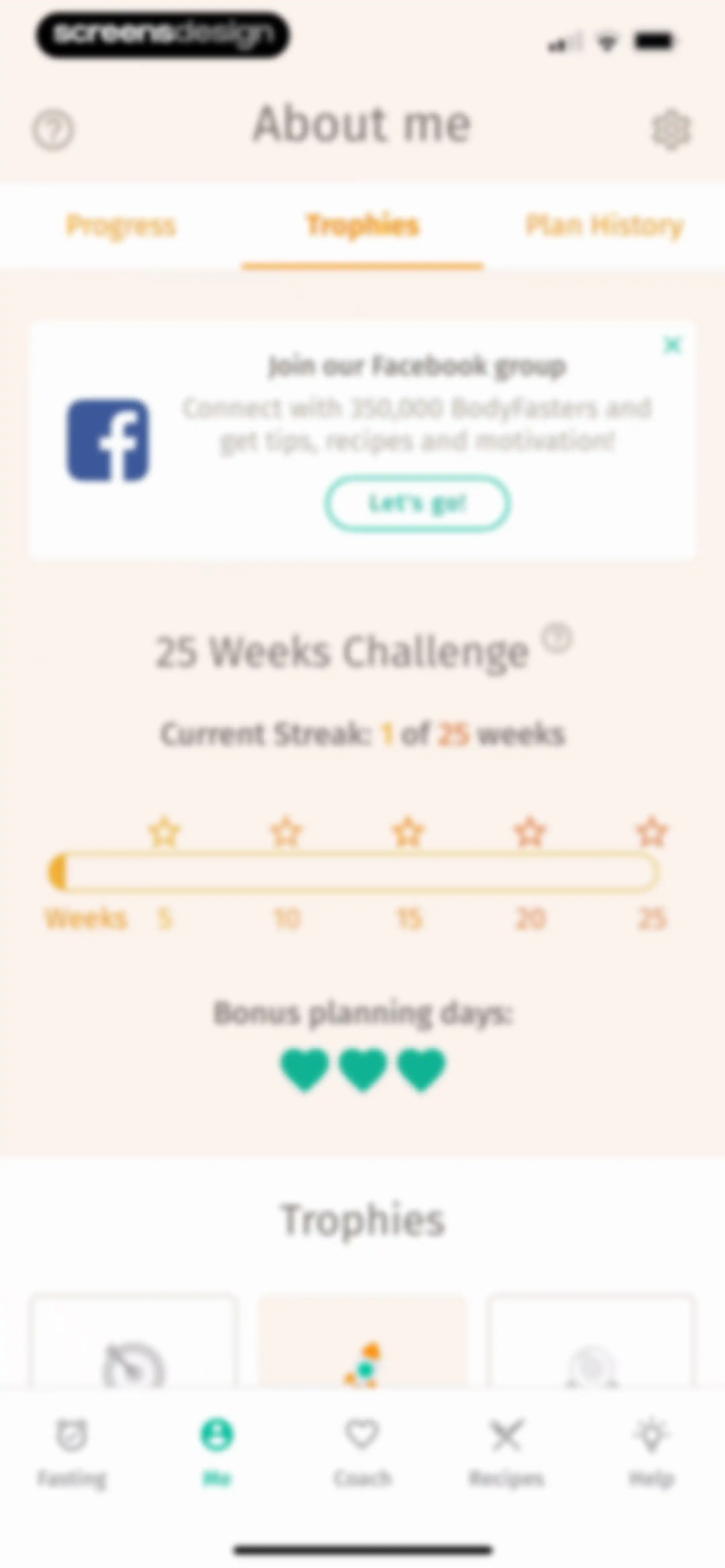 BodyFast: Intermittent Fasting screen 164