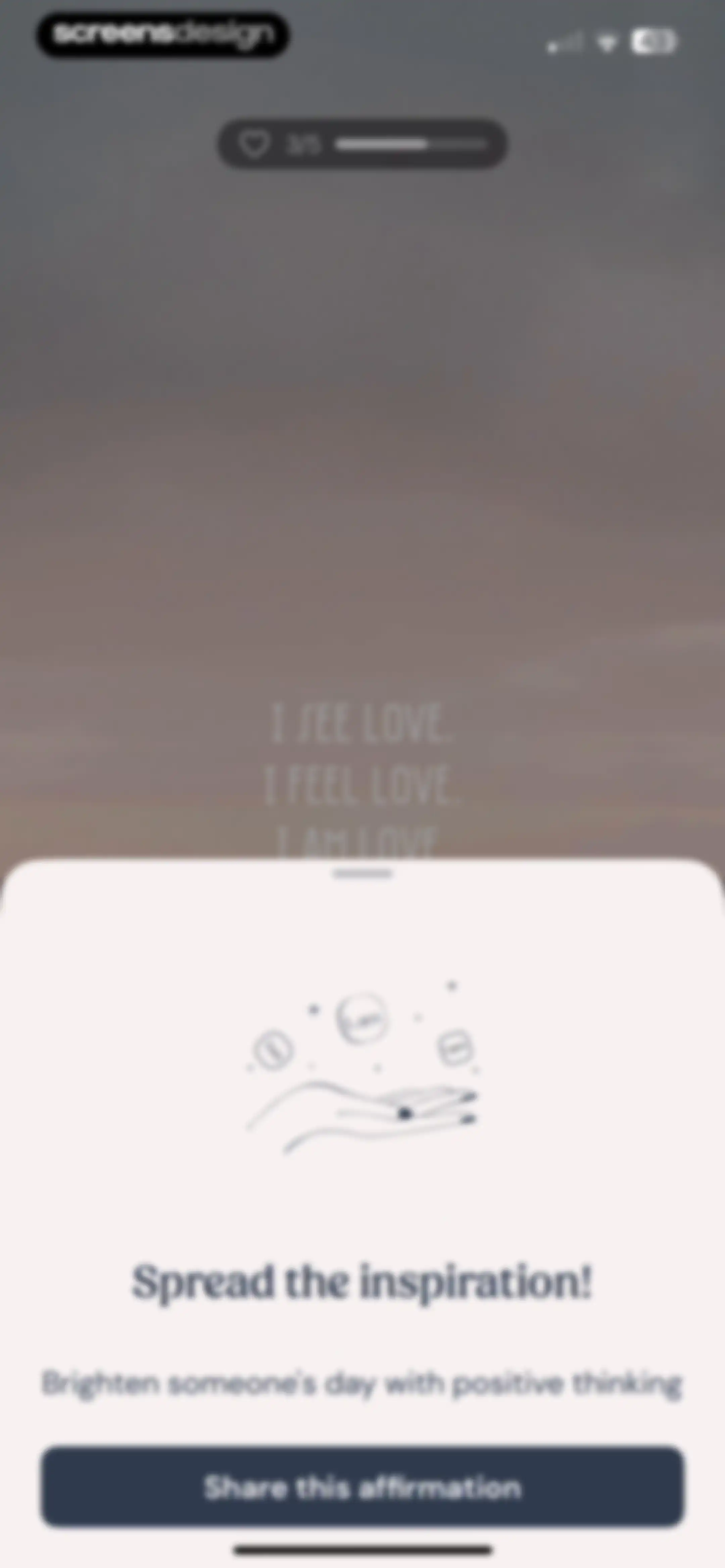I am - Daily Affirmations screen 59