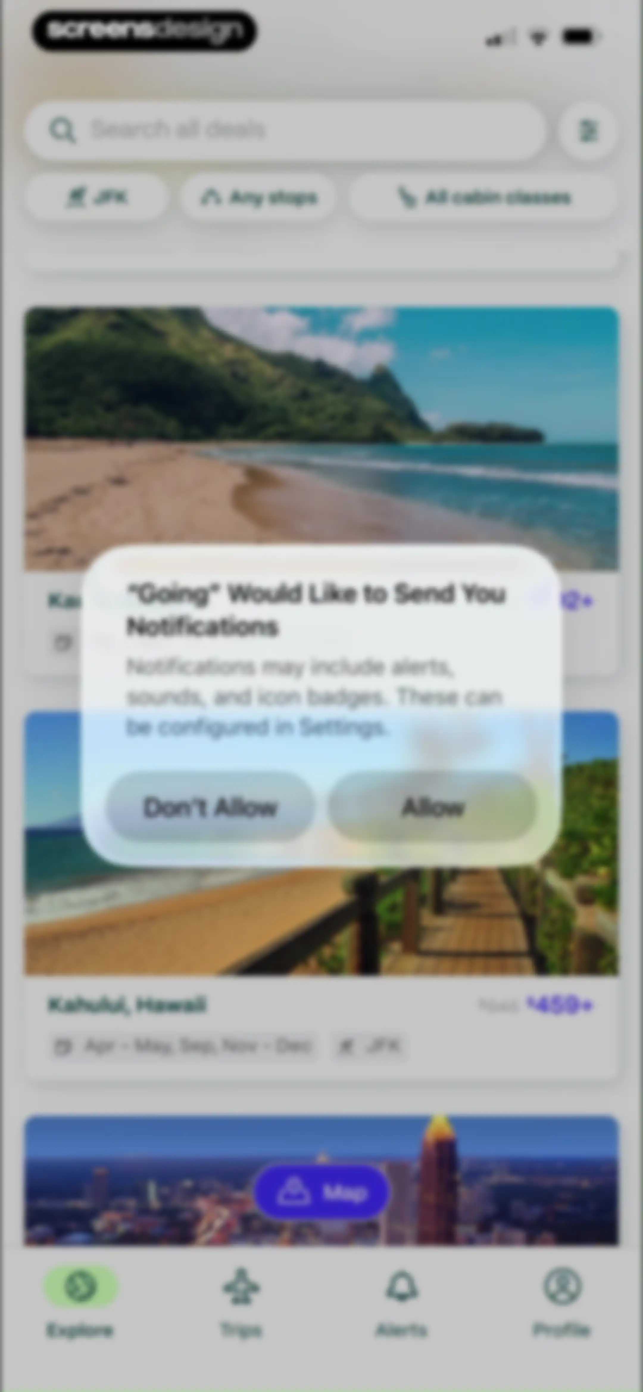 Going: Find Flight Deals screen 54