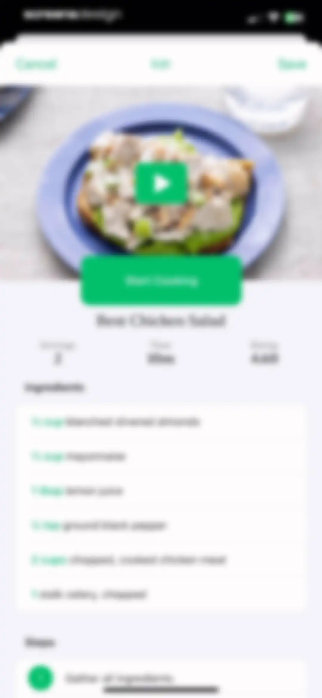 Pestle: Recipe Manager screen 35