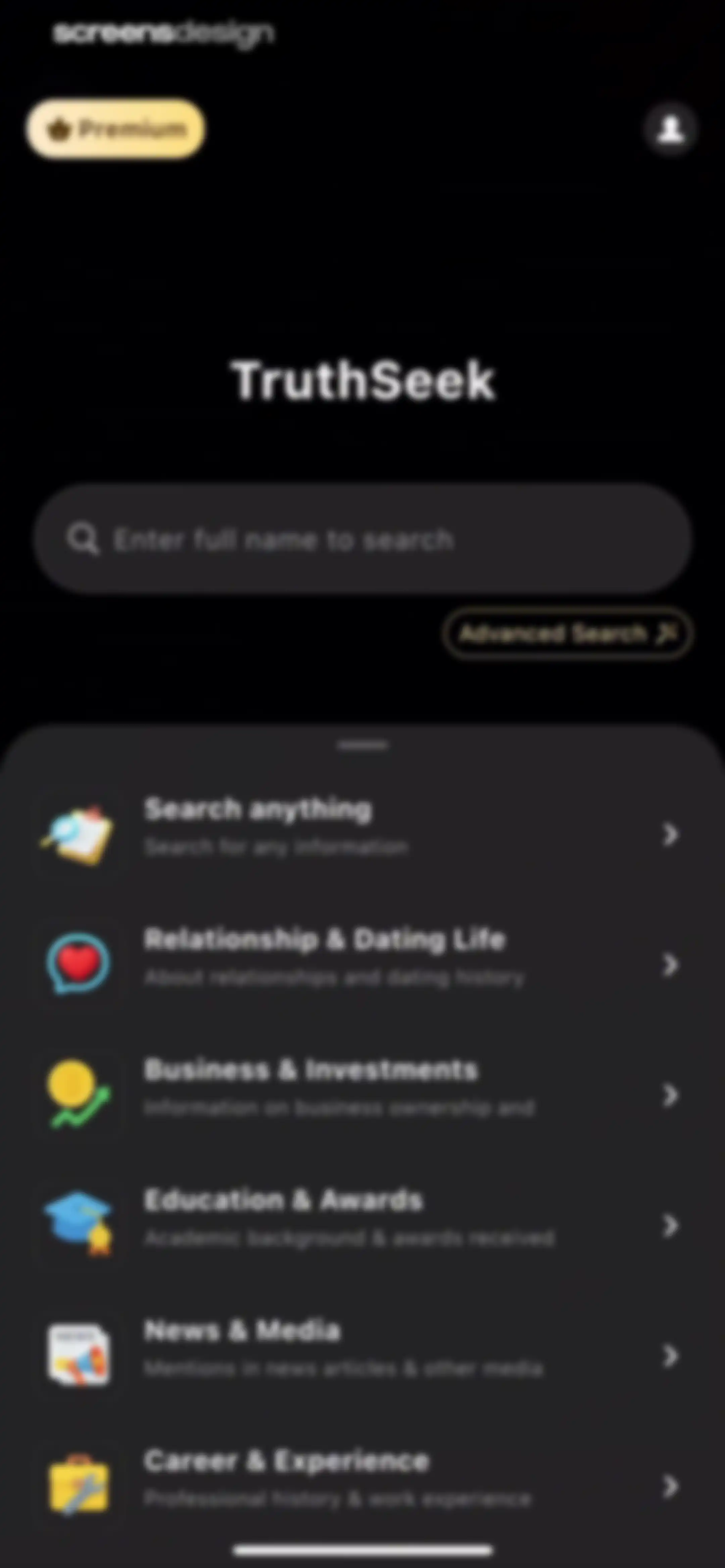 Truthseek：AI Deepsearch screen 8