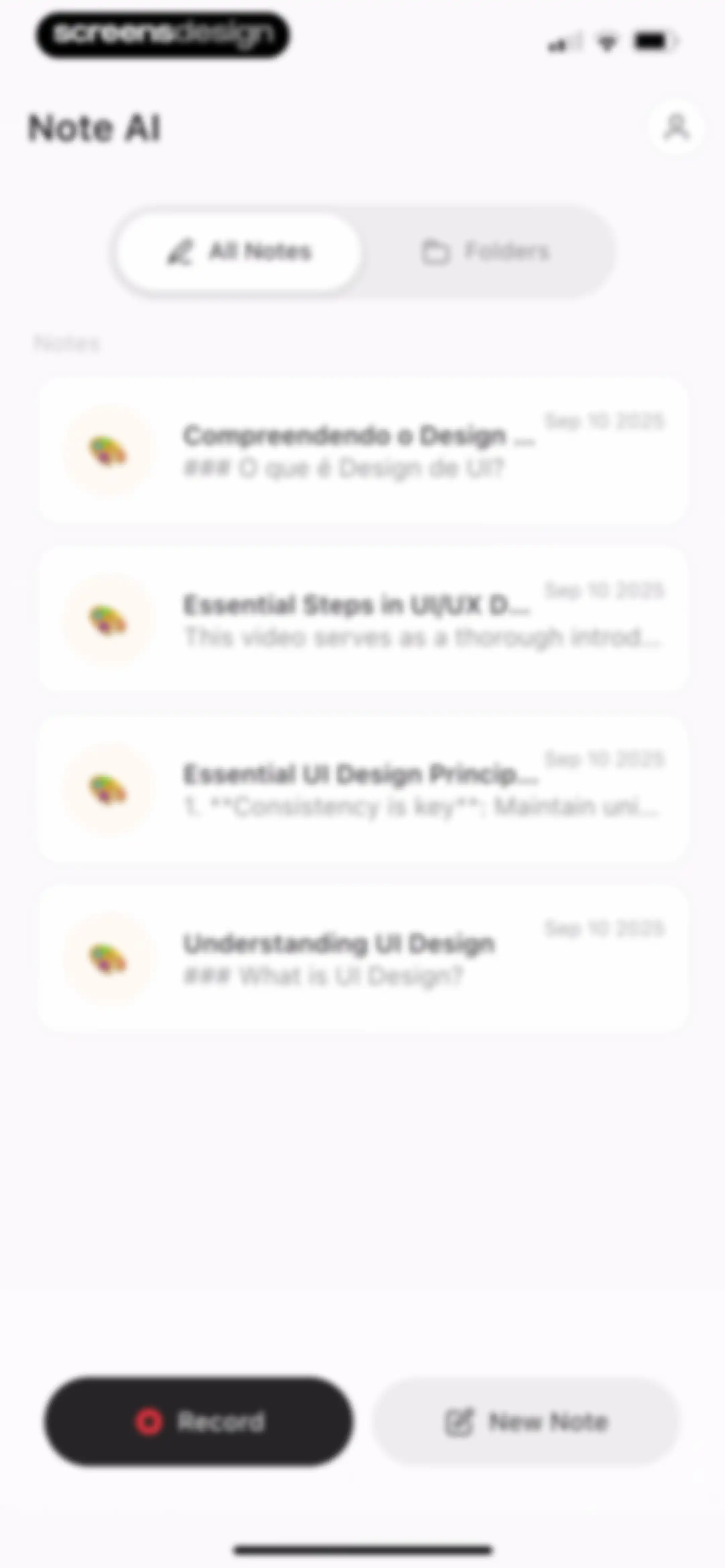 Note AI: Smart Note Taker screen 45