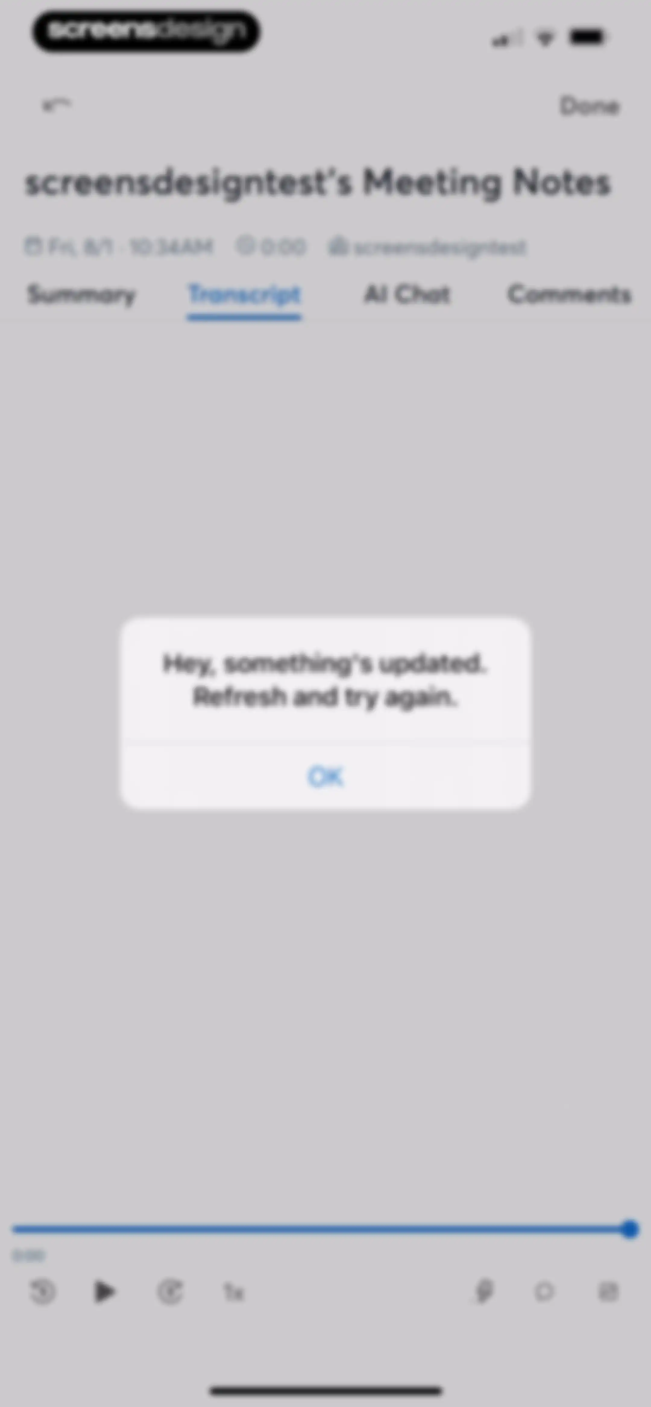 Otter Transcribe Voice Notes screen 42