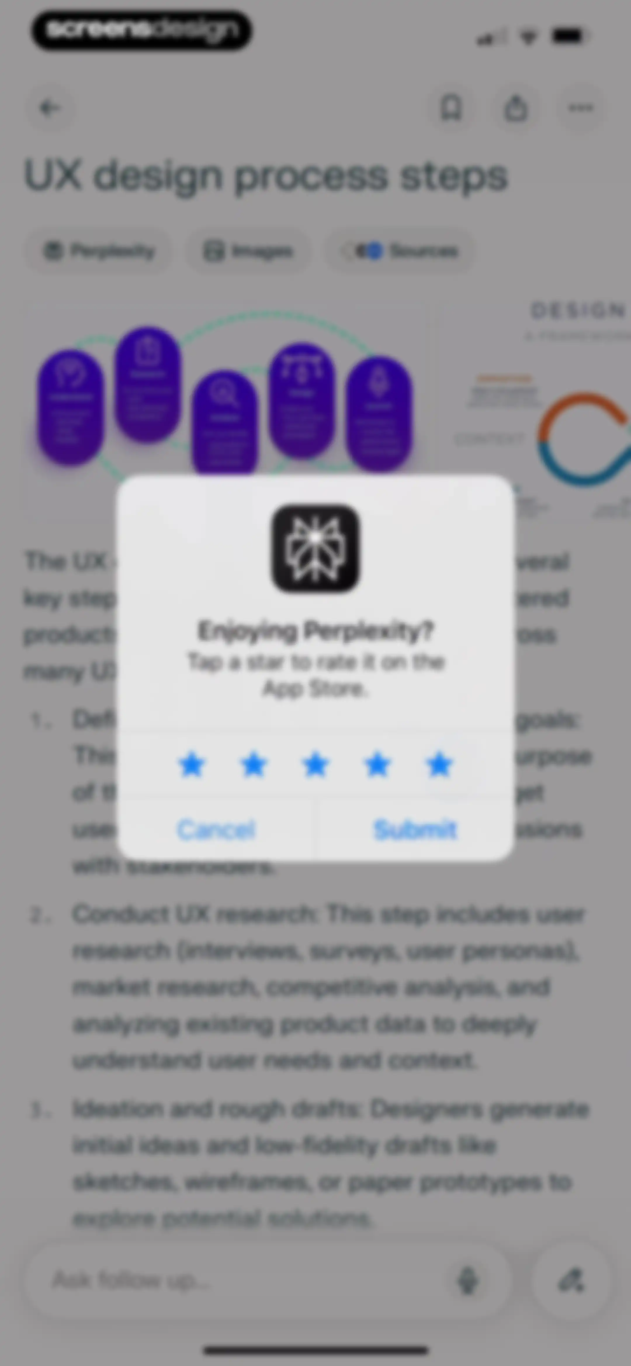 Perplexity - AI Search & Chat screen 25