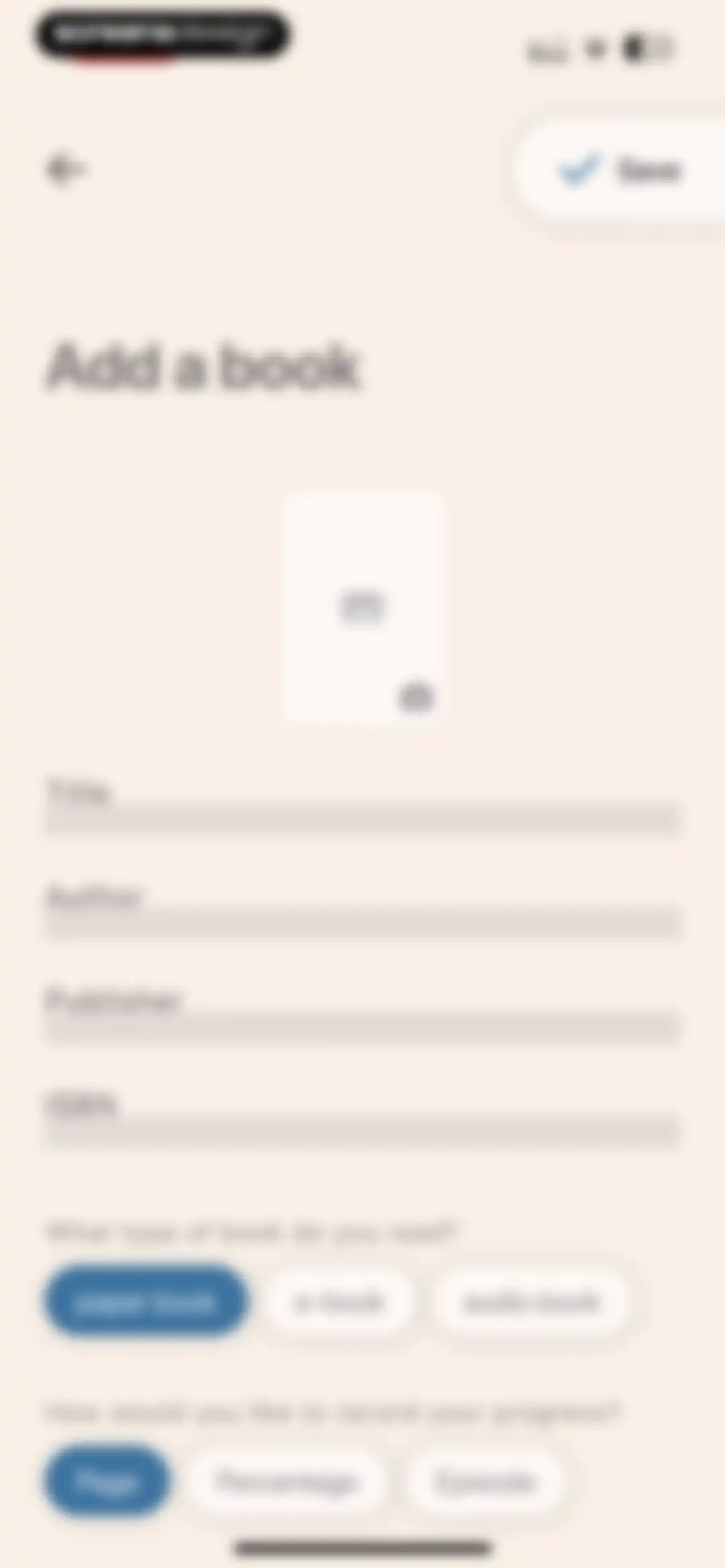 Bookmory - reading tracker screen 24