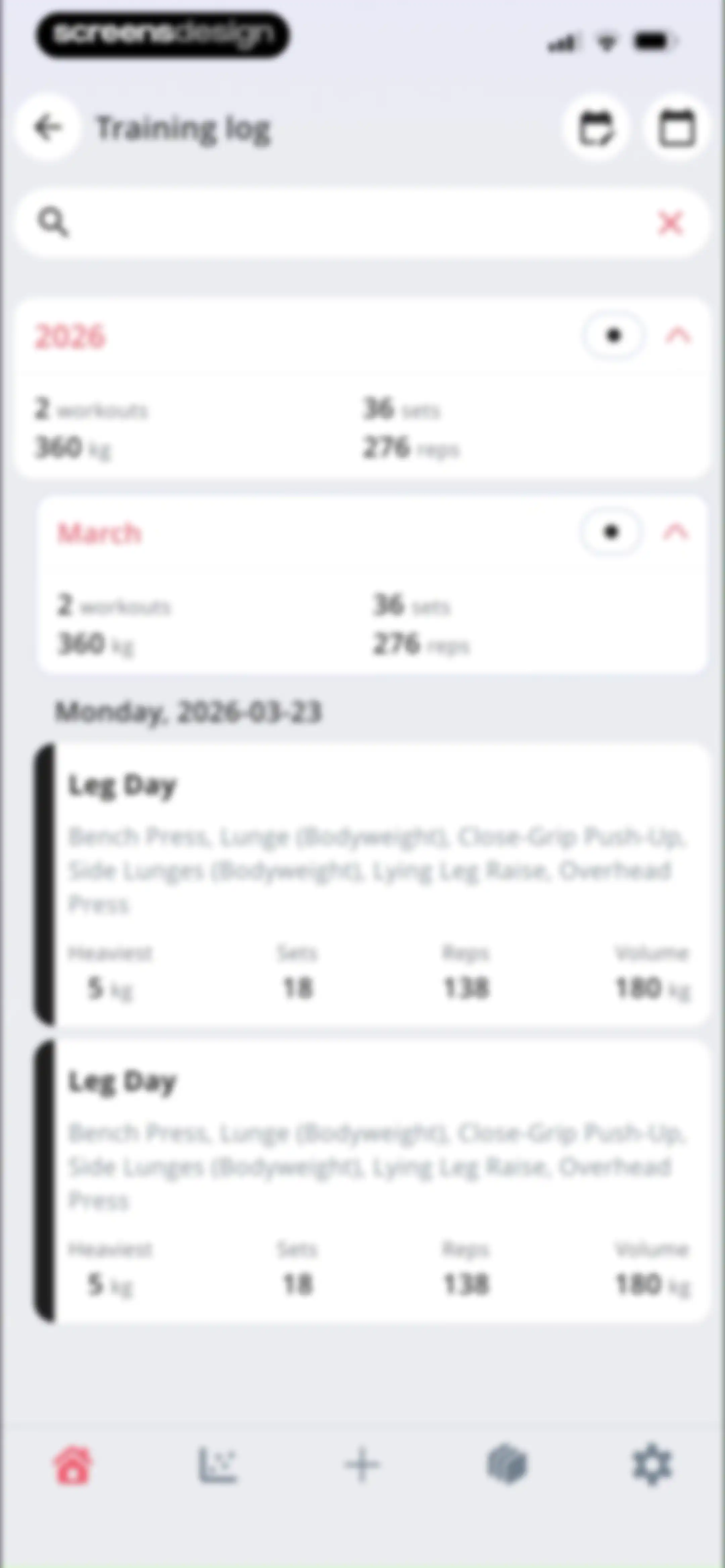StrengthLog – Workout Tracker screen 110