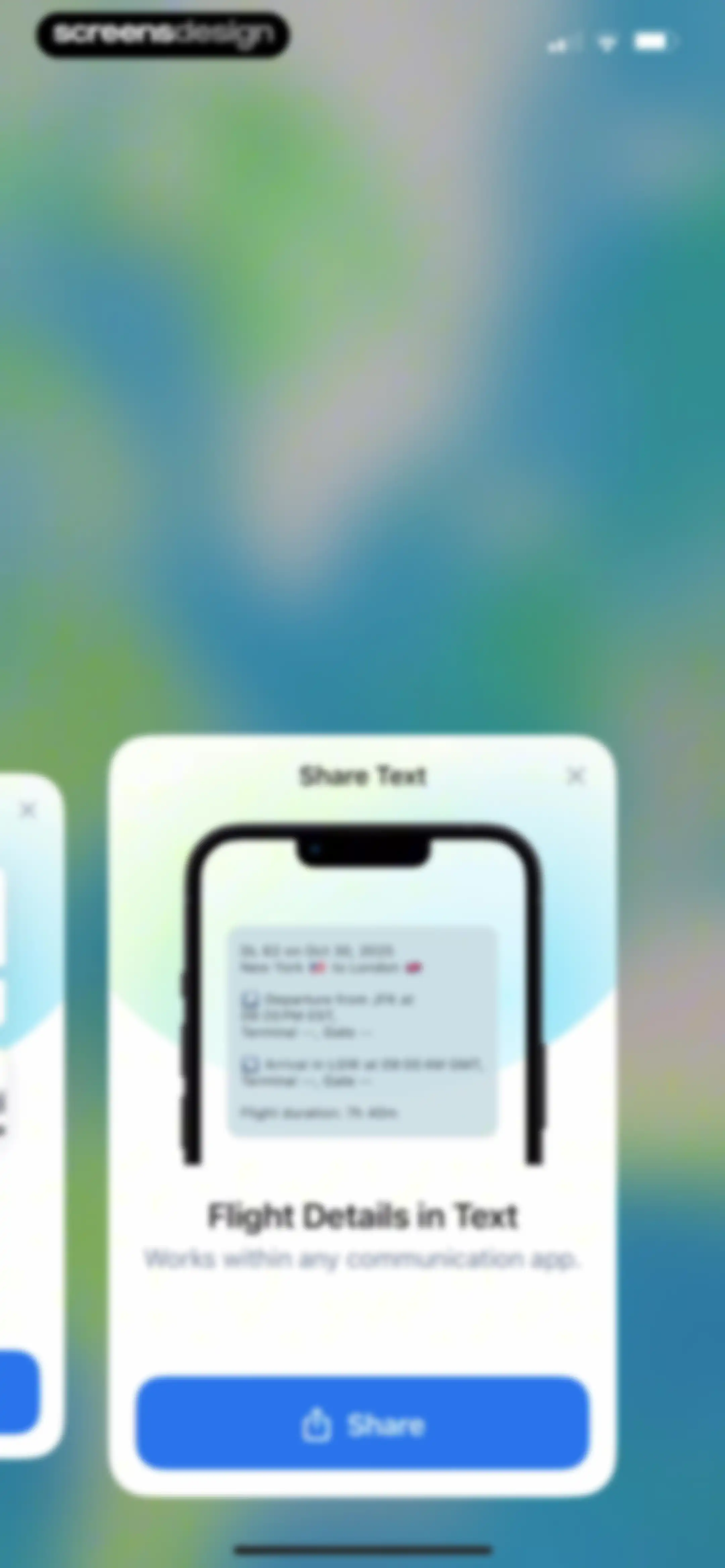 Flight Tracker + screen 34