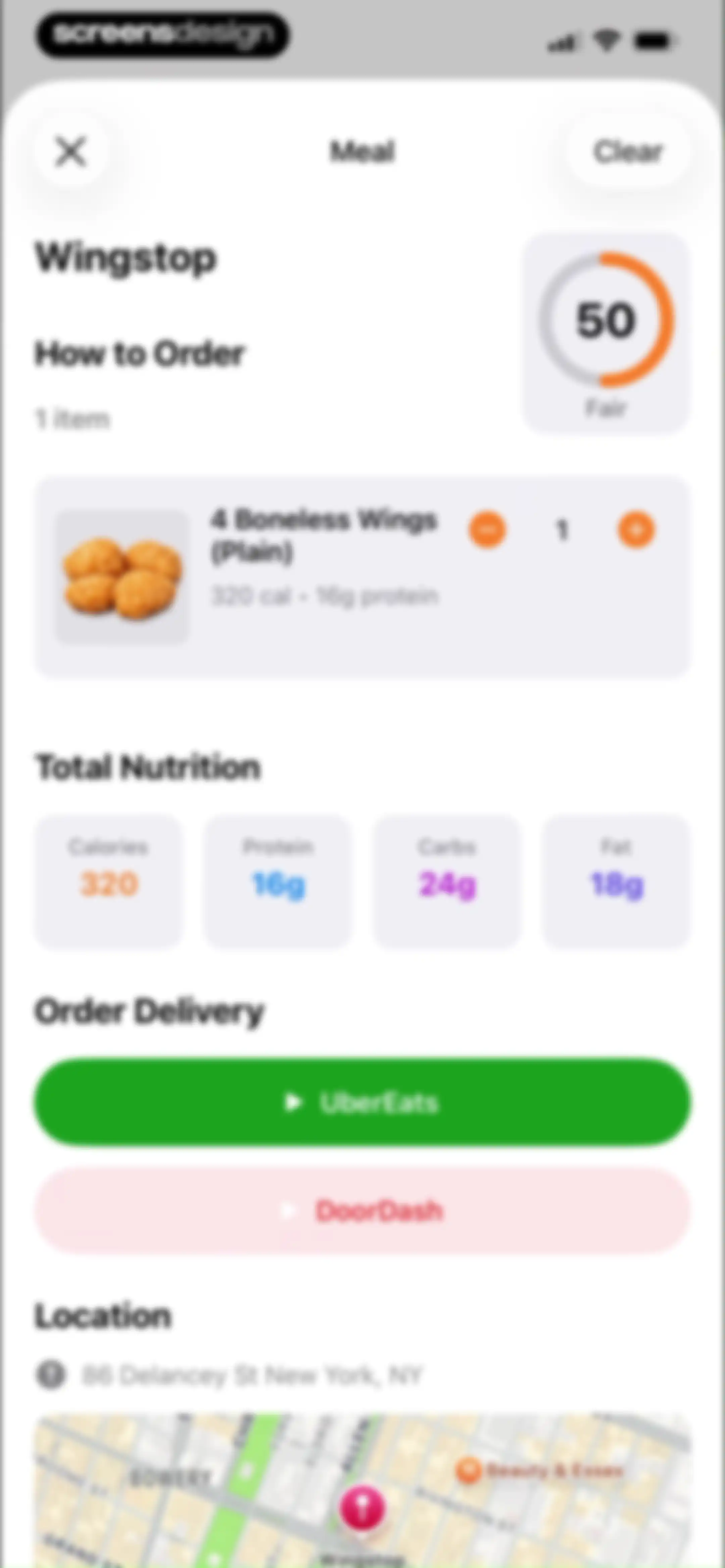 LeanBites - Healthy Dining screen 37