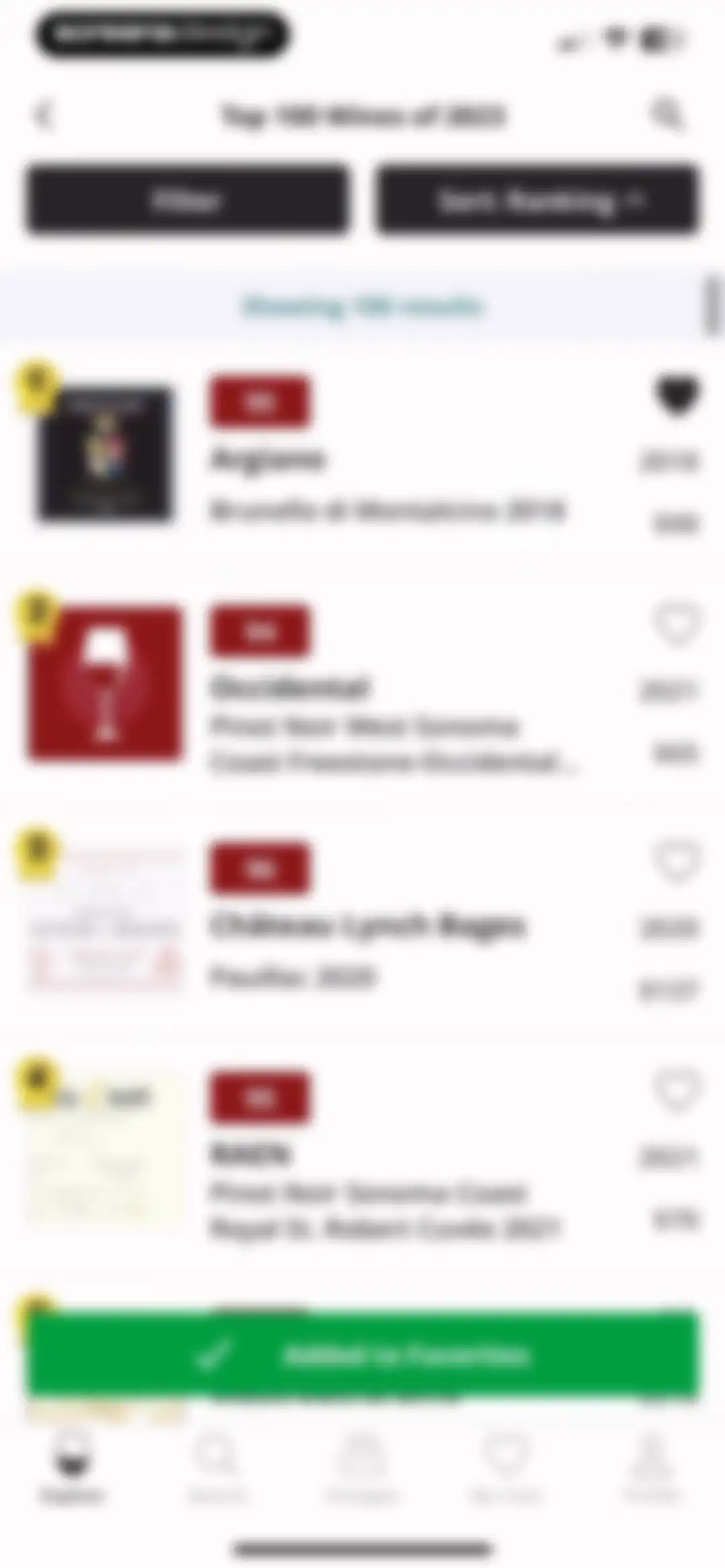 WineRatings+ by Wine Spectator screen 23
