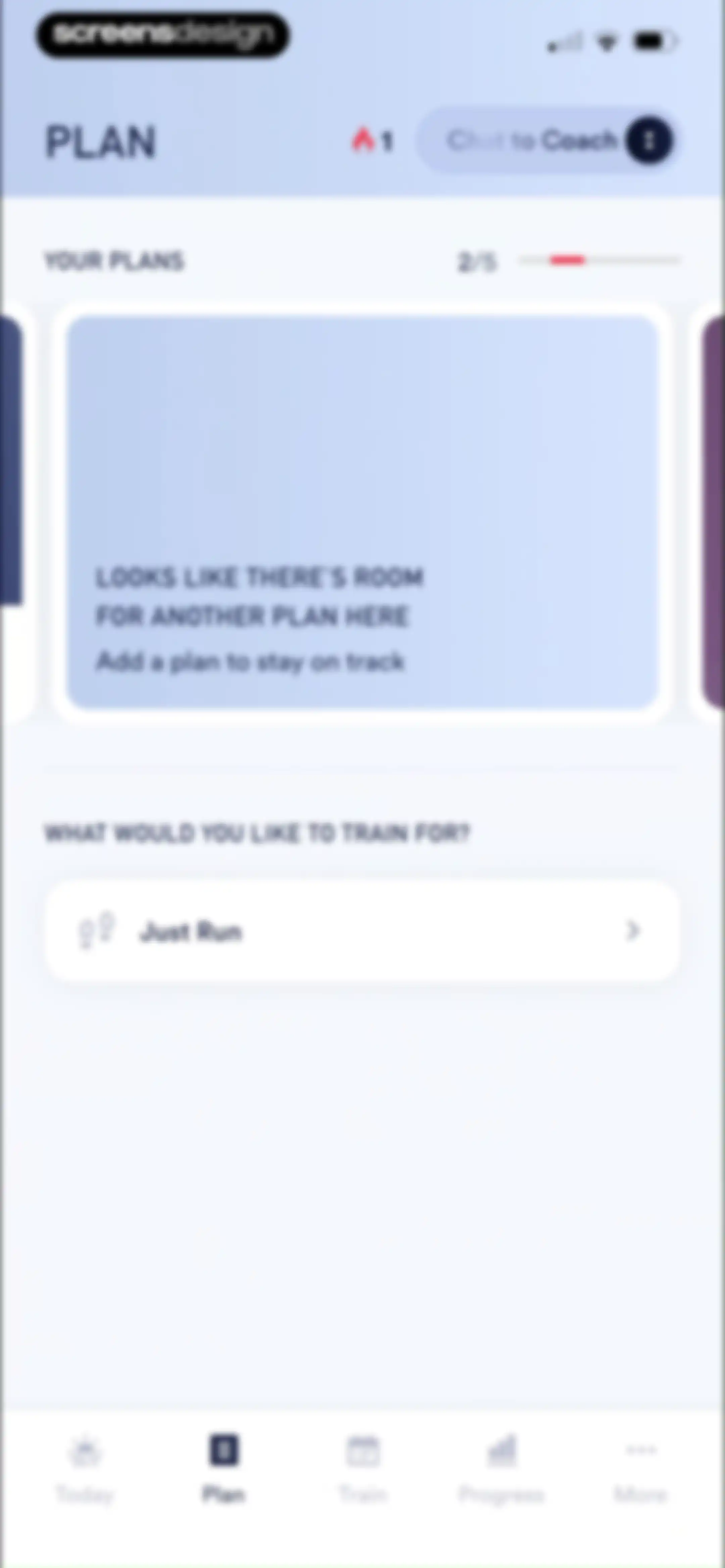 Coopah: The Run Coaching App screen 139