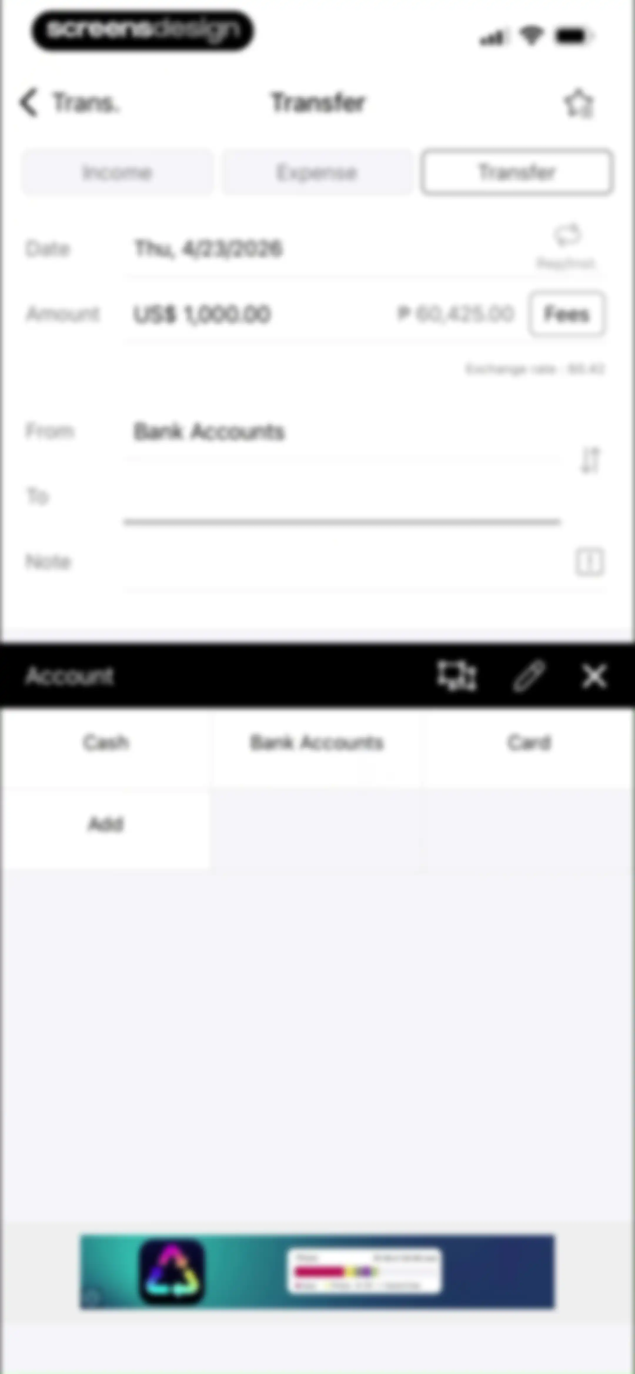 Money Manager Expense & Budget screen 19