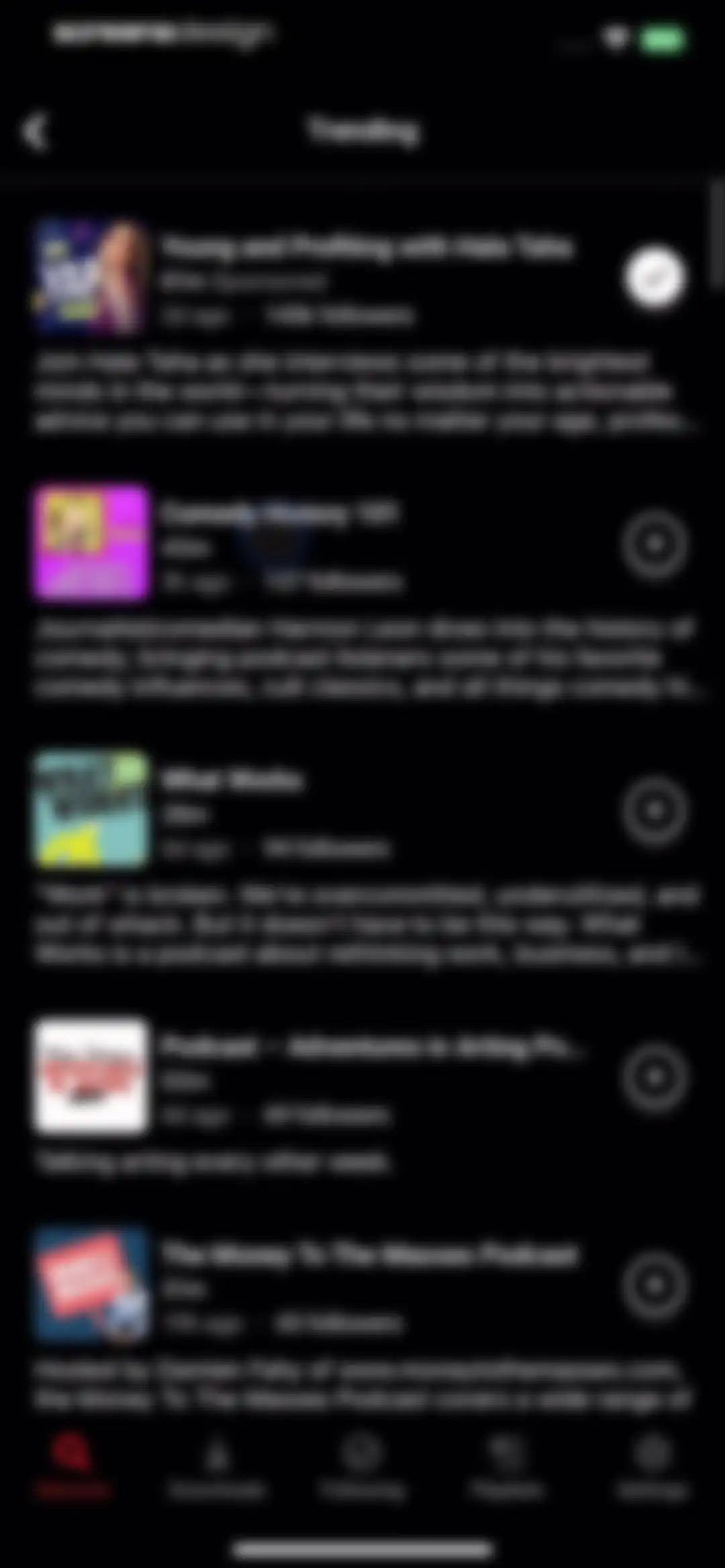 Player FM — Podcast App screen 60