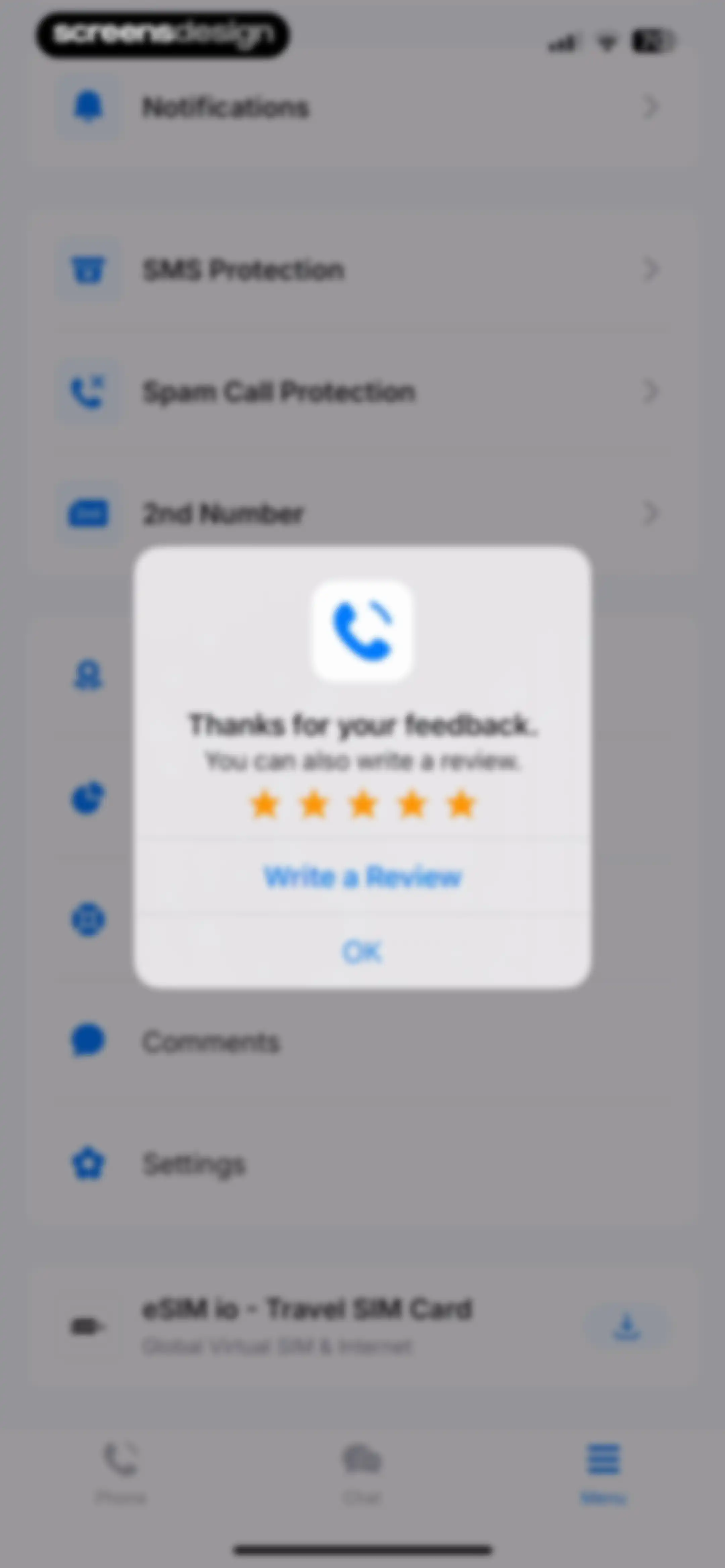 Getcontact screen 94