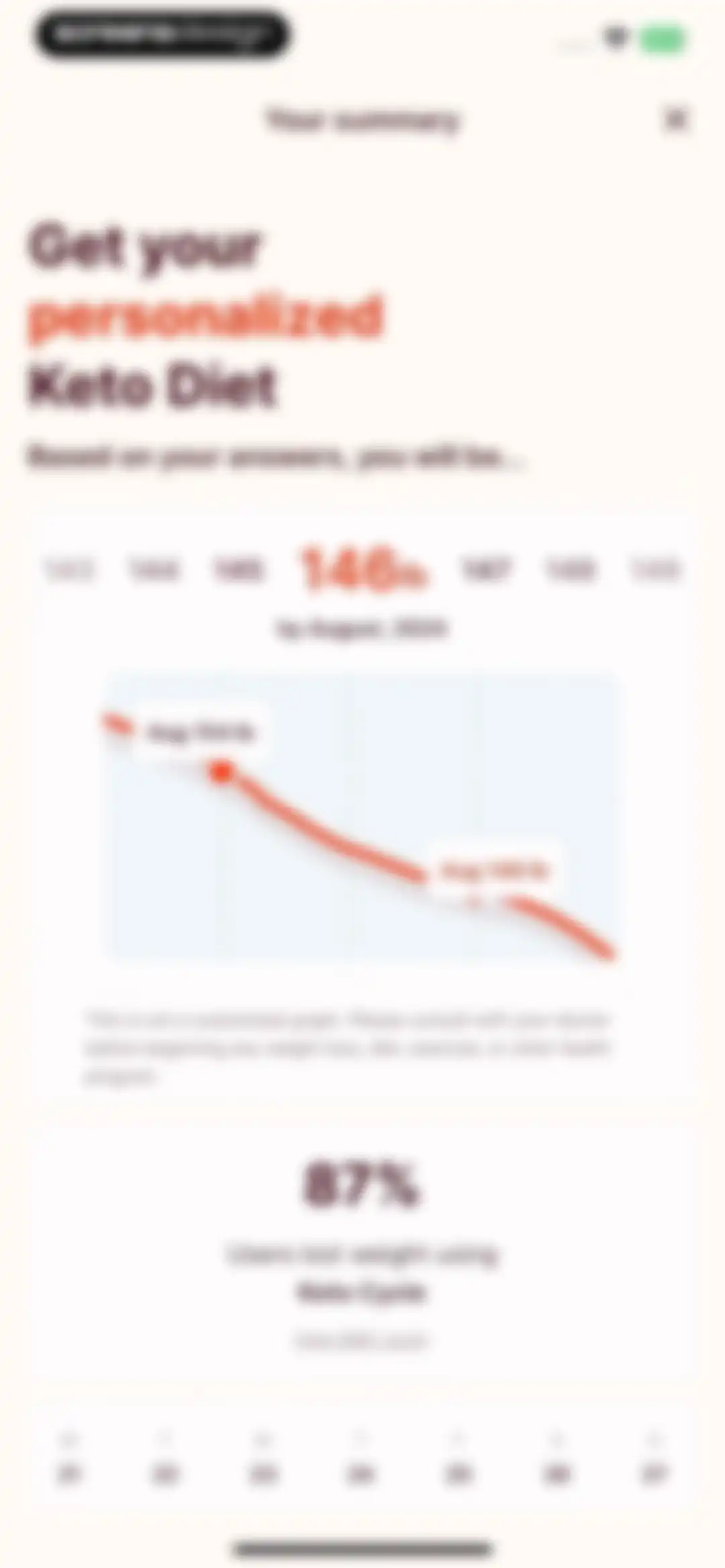 Keto Cycle: Keto Diet App screen 18