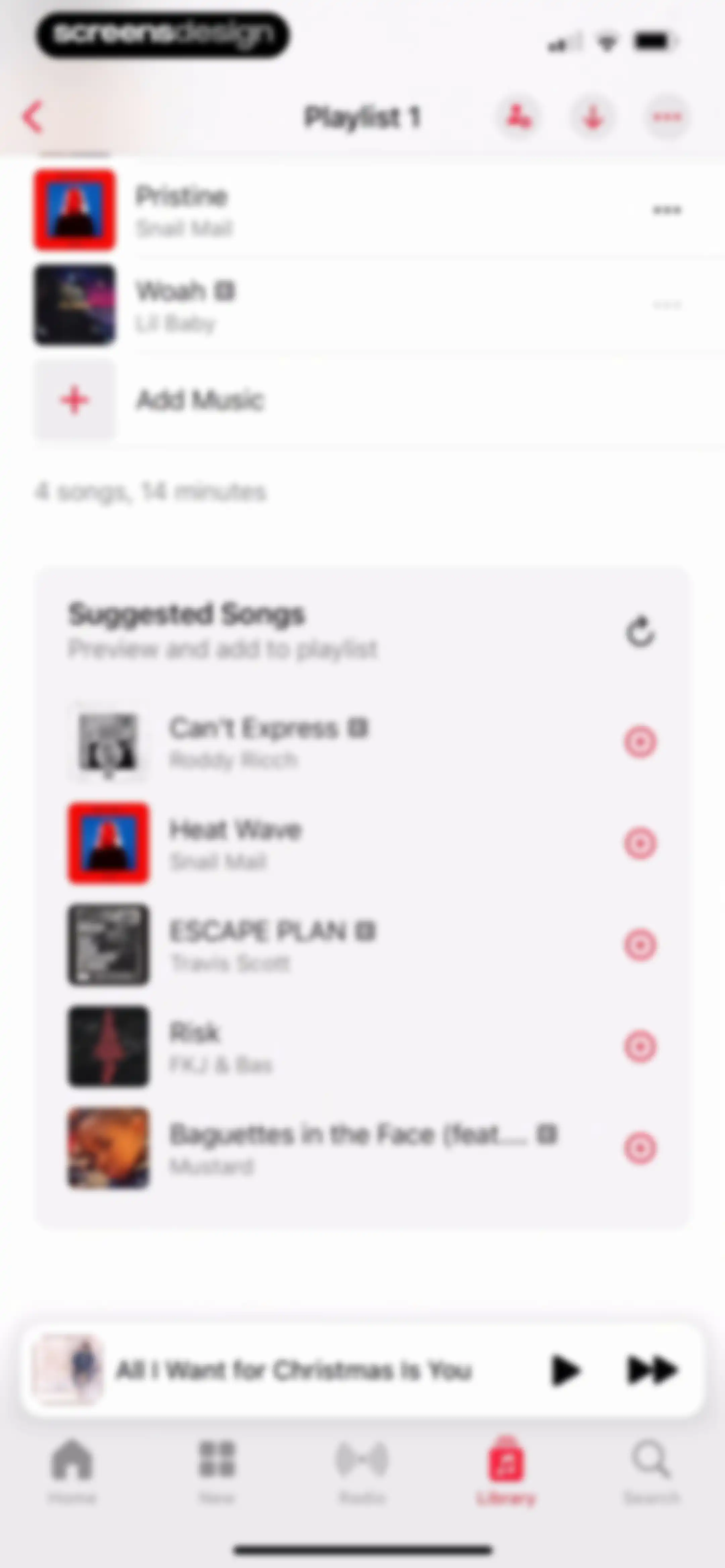 Apple Music screen 94