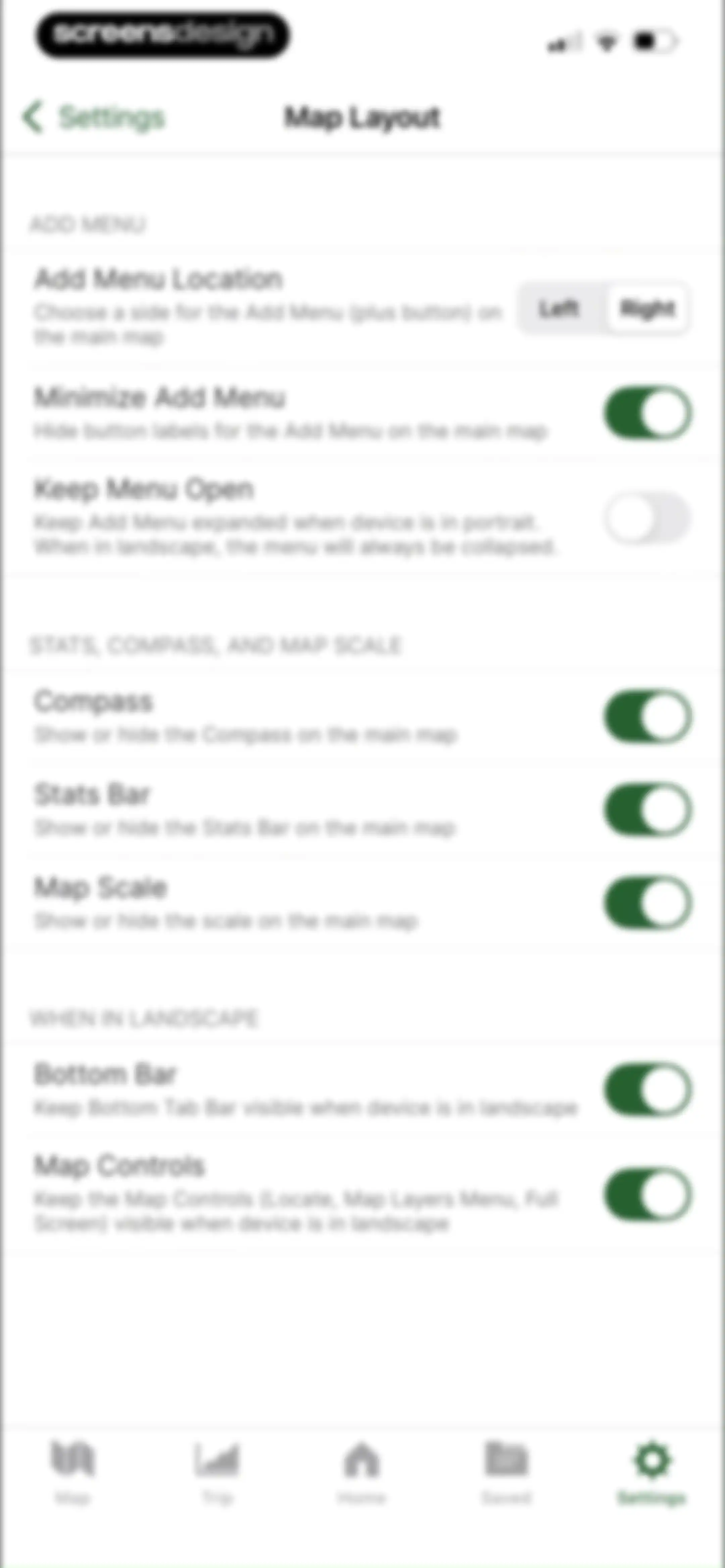 Gaia GPS: Mobile Trail Maps screen 122