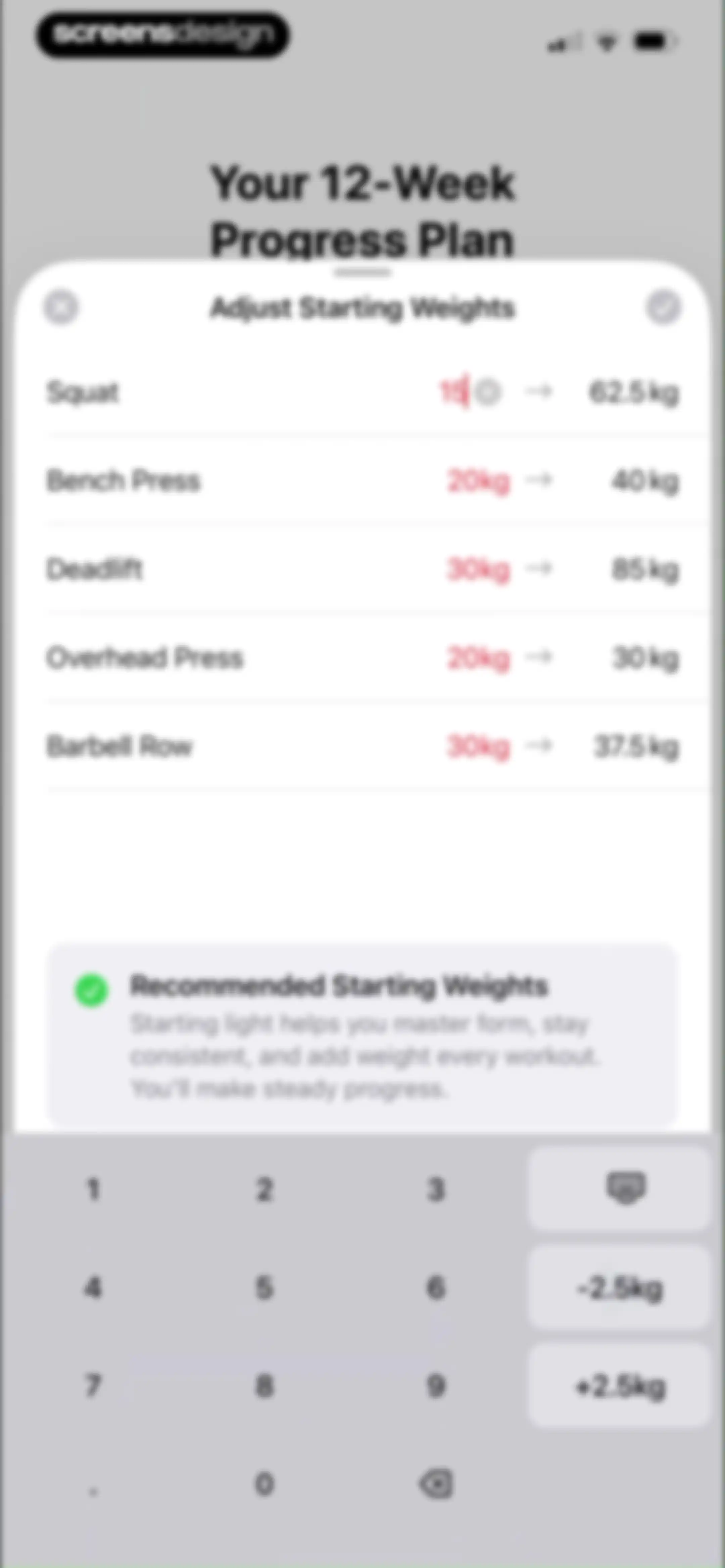 Stronglifts 5x5 Workout Plan screen 16