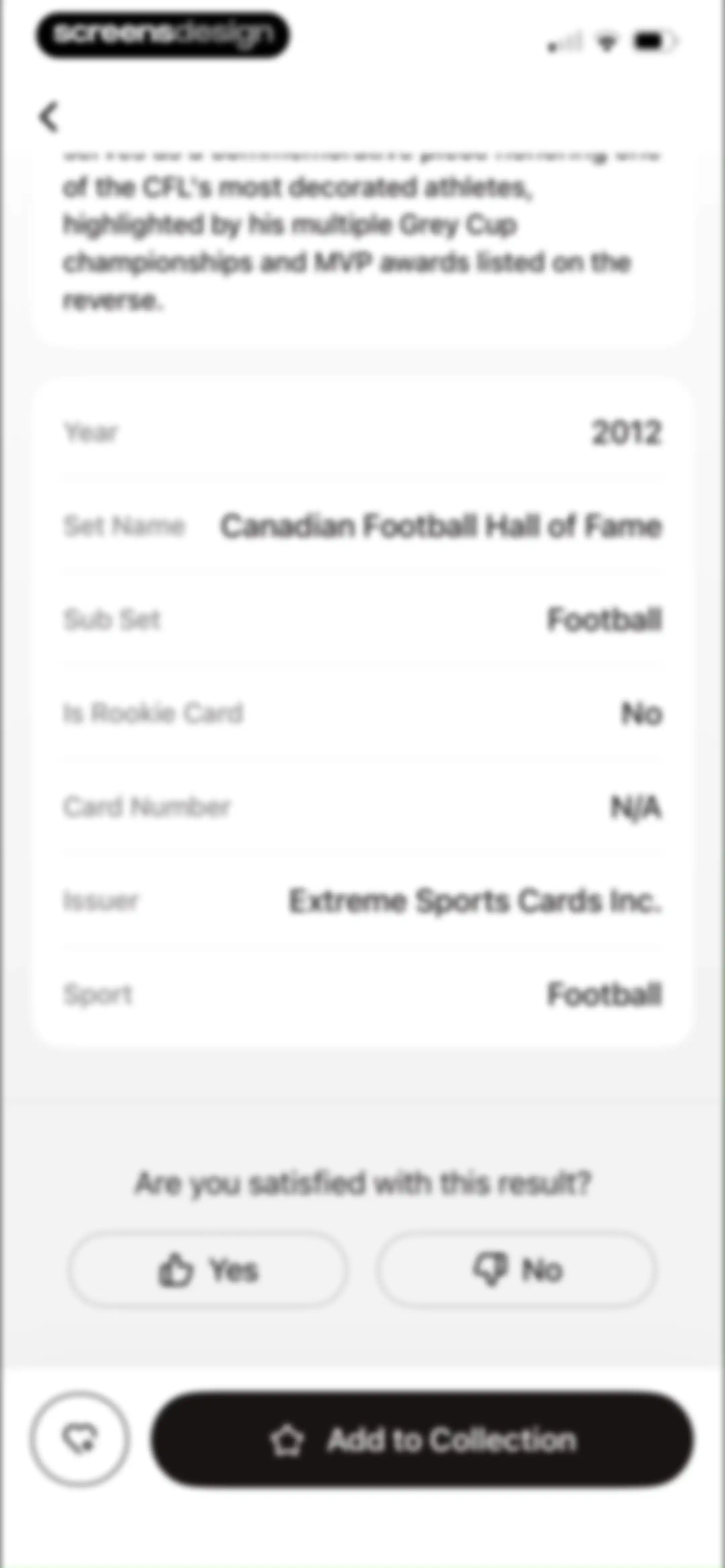 Sports Card Scanner: Spoly screen 22