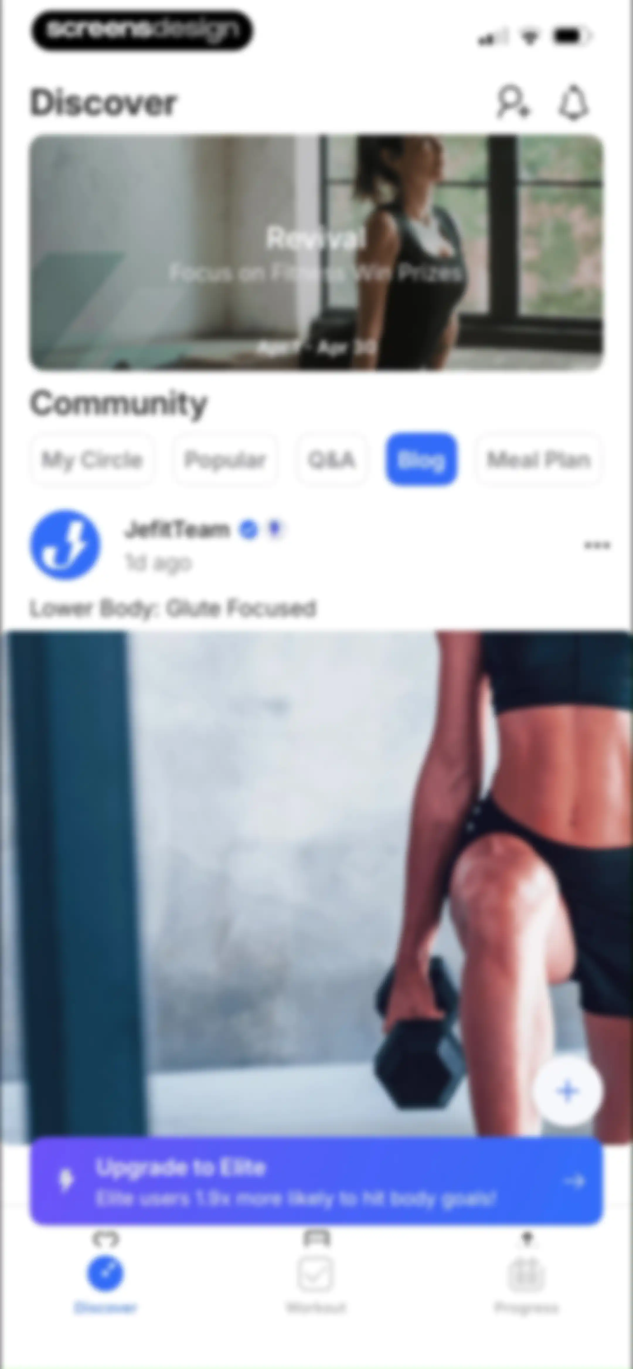 JEFIT Workout Plan Gym Tracker screen 129