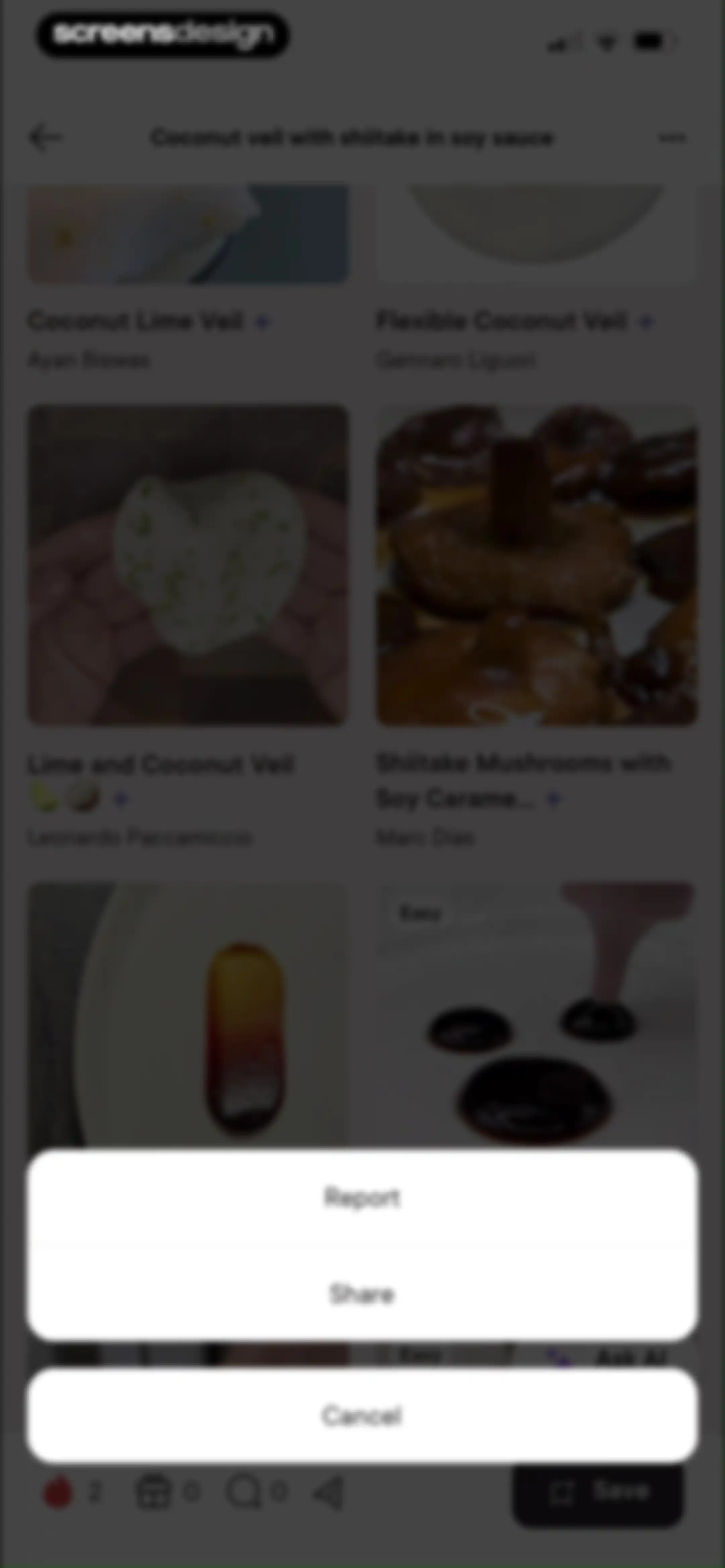 Gronda: Recipes for Chefs screen 53
