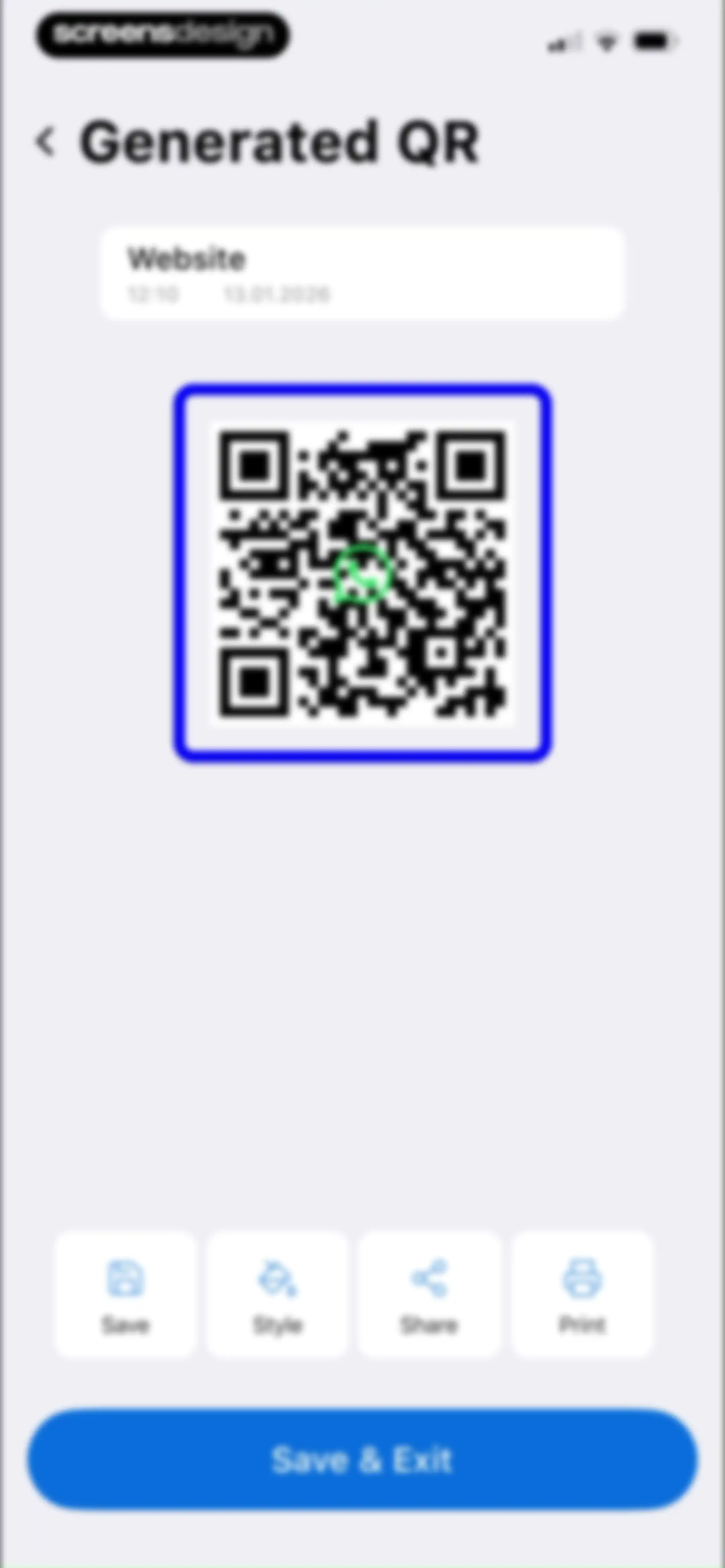 QR Code Scanner & AI Generator screen 30
