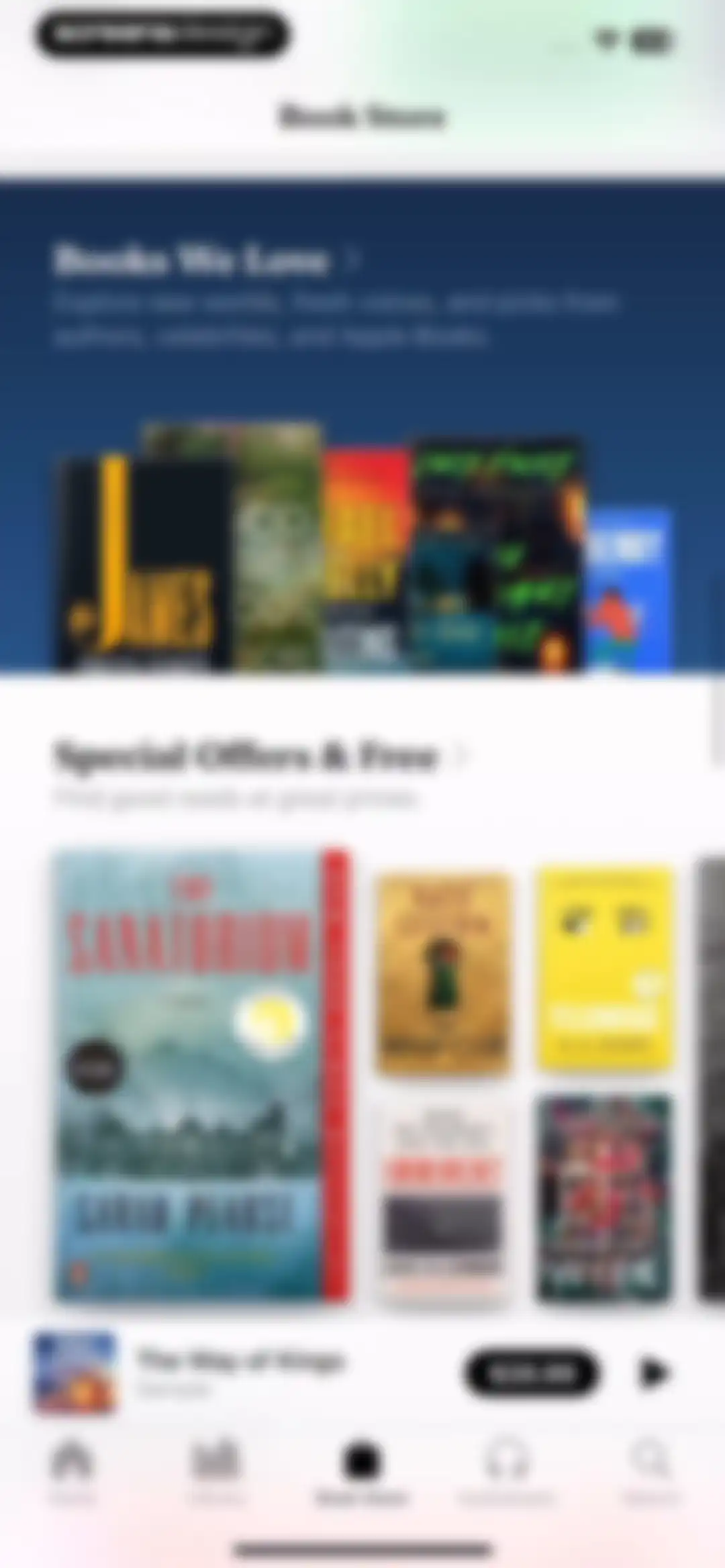Apple Books screen 151