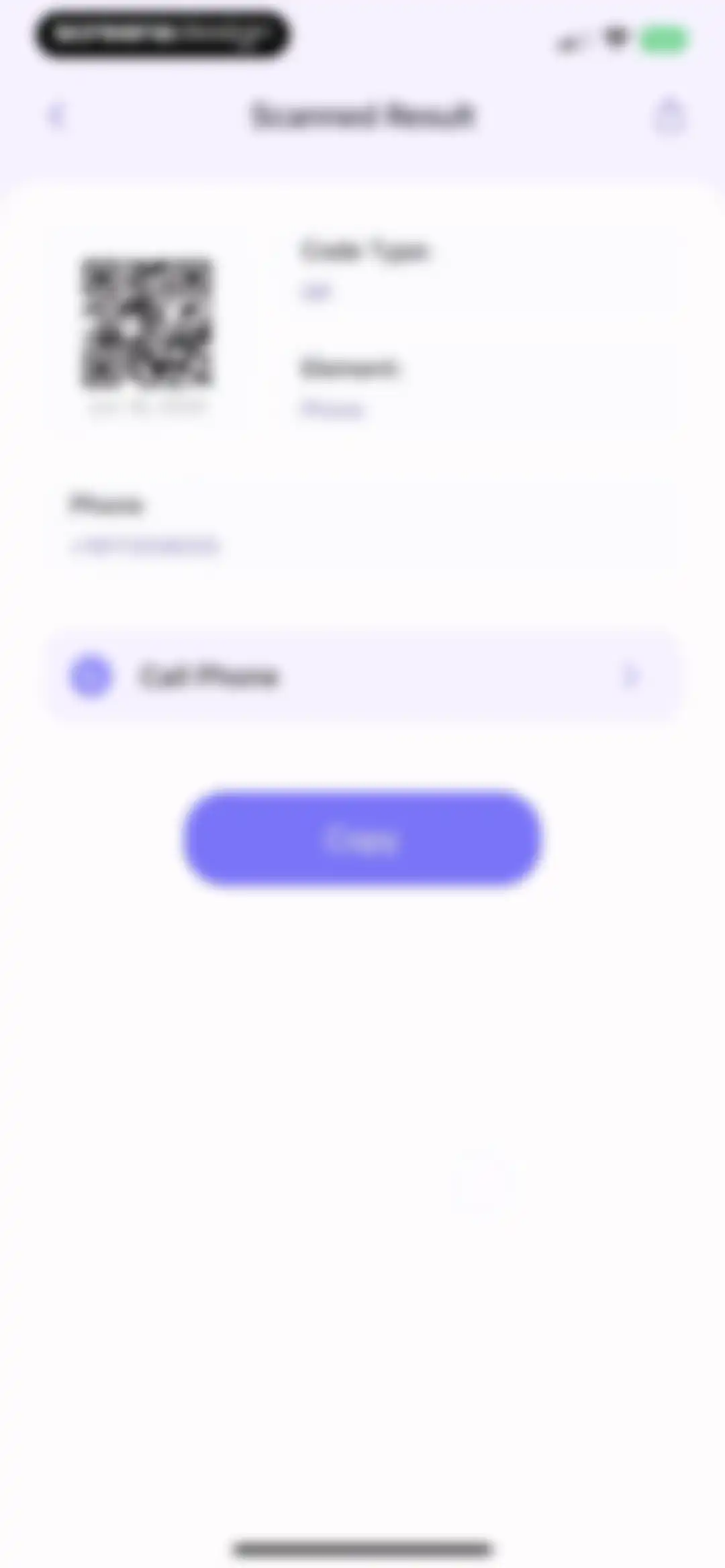 QR Reader for mobile screen 23