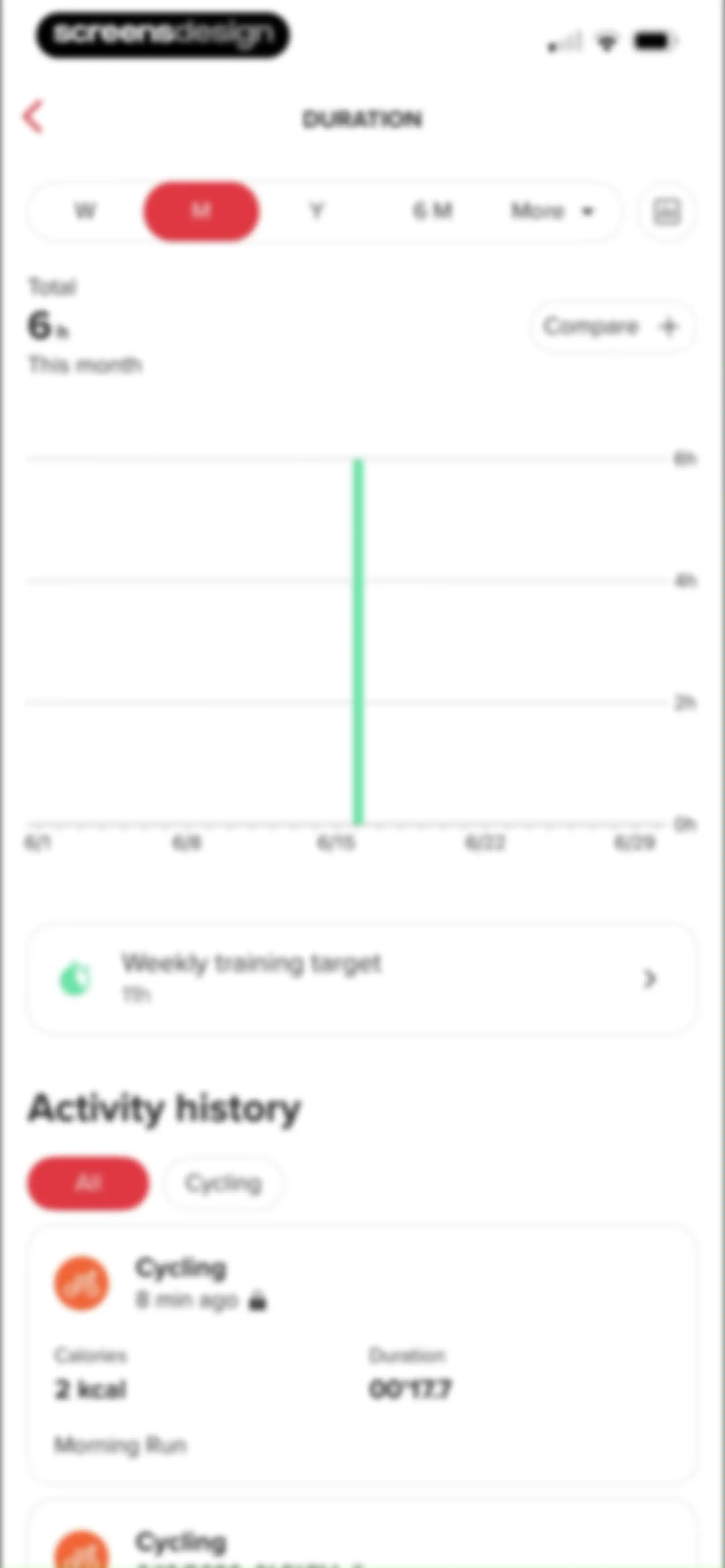 Sports Tracker: Run Bike Hike screen 123
