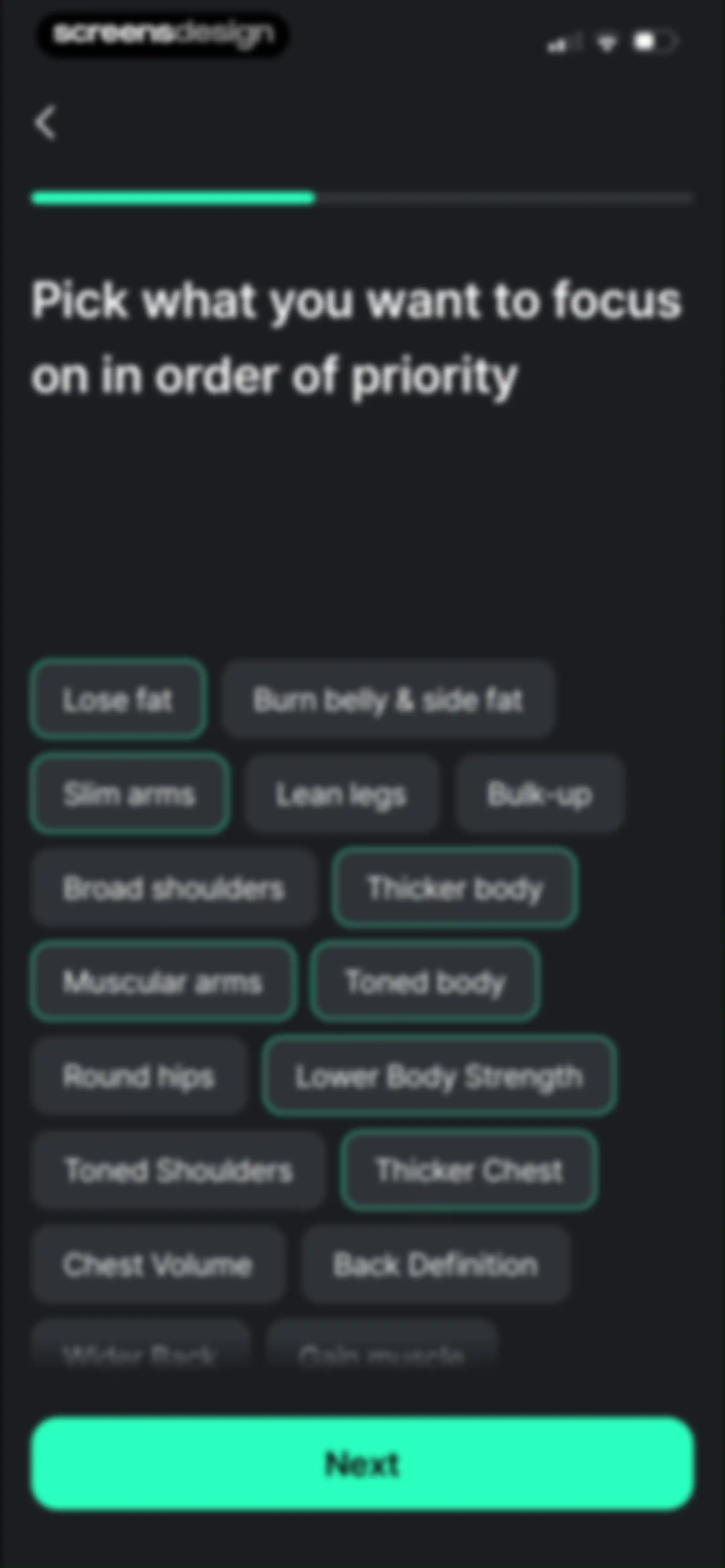 Planfit AI Gym Workout Planner screen 21