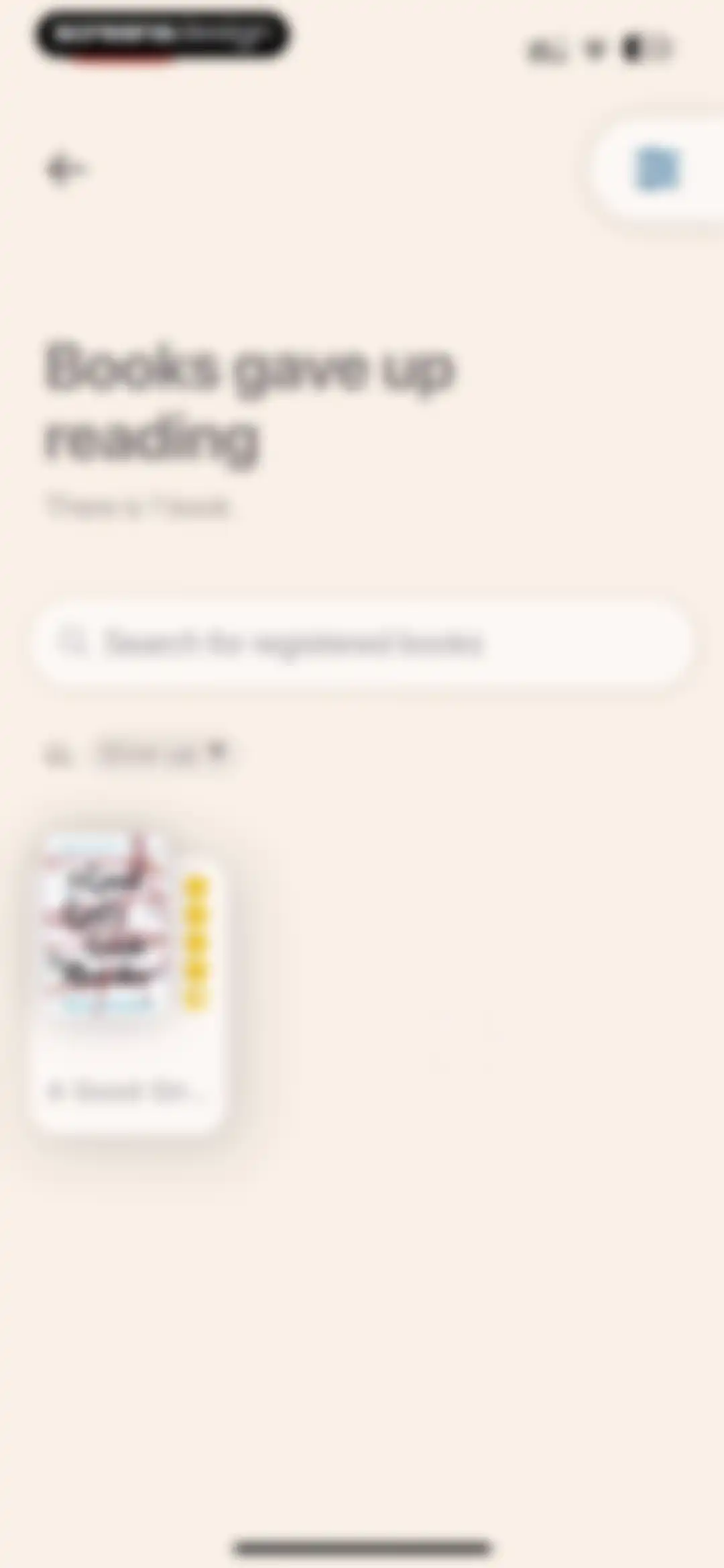 Bookmory - reading tracker screen 95