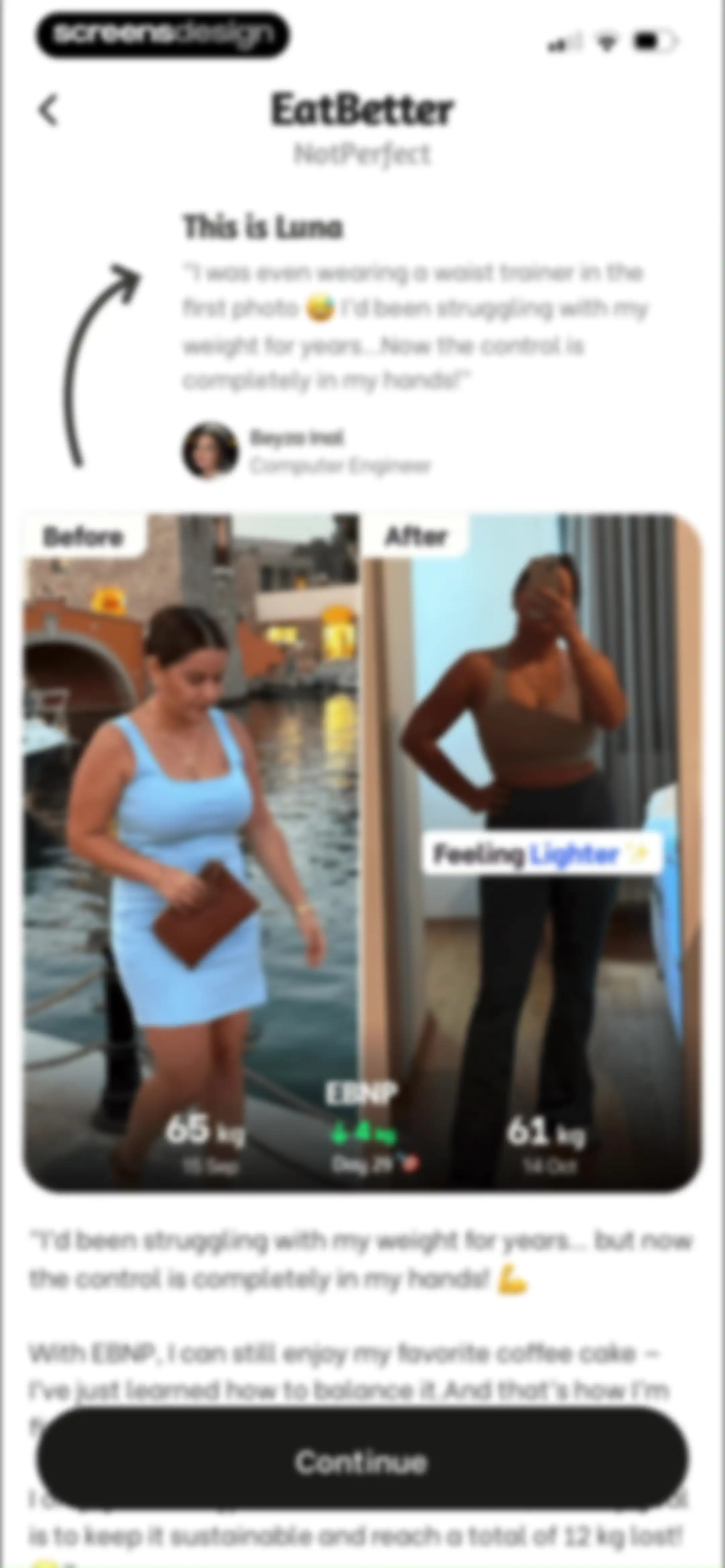 EatBetter: AI Food Journal screen 13