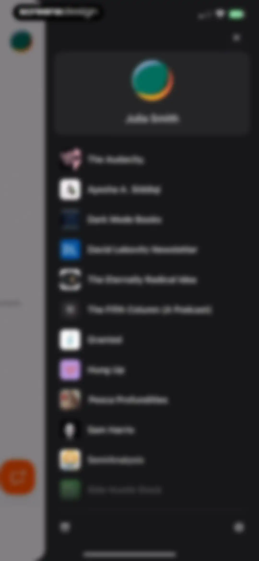 Substack screen 66