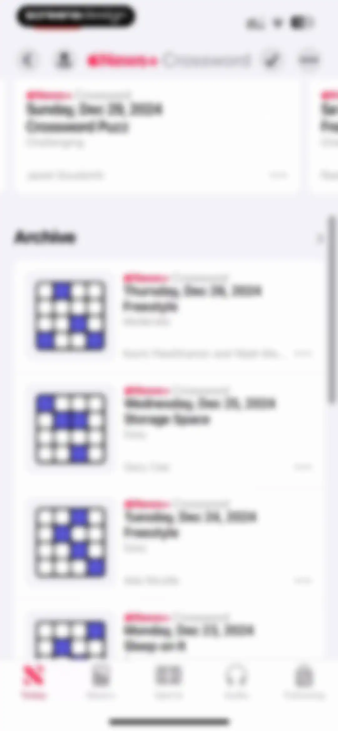 Apple News screen 100