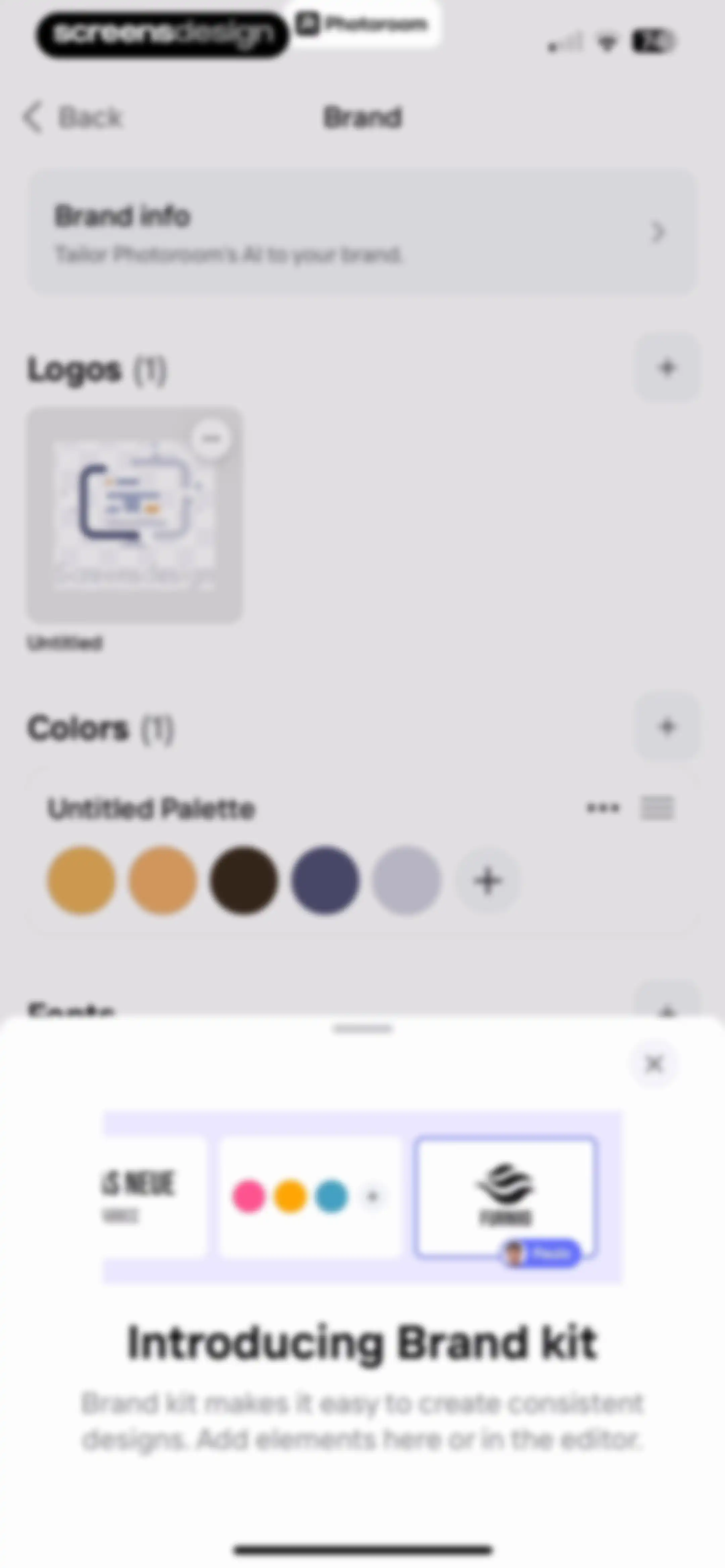 Photoroom: AI Photo Editor screen 111