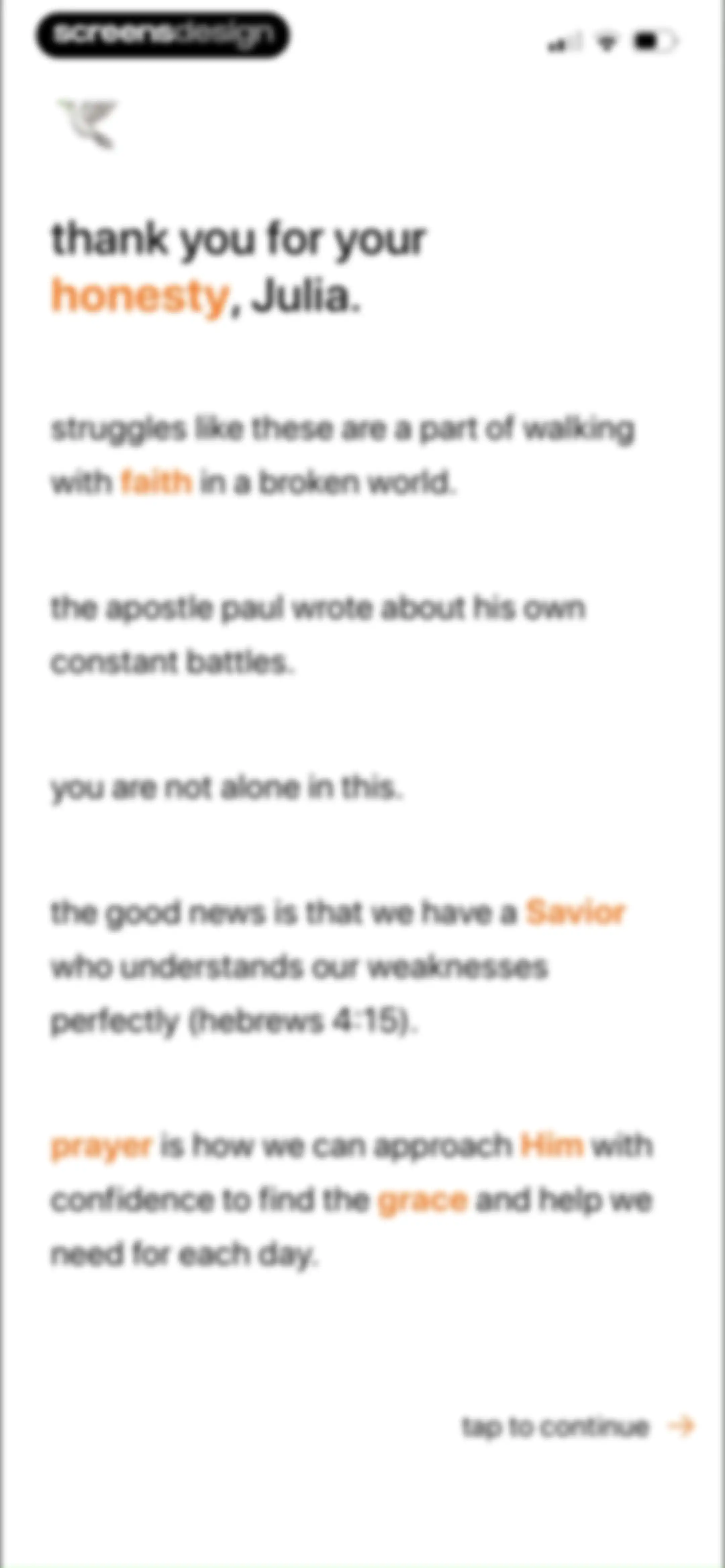prayer lock: christian focus screen 19