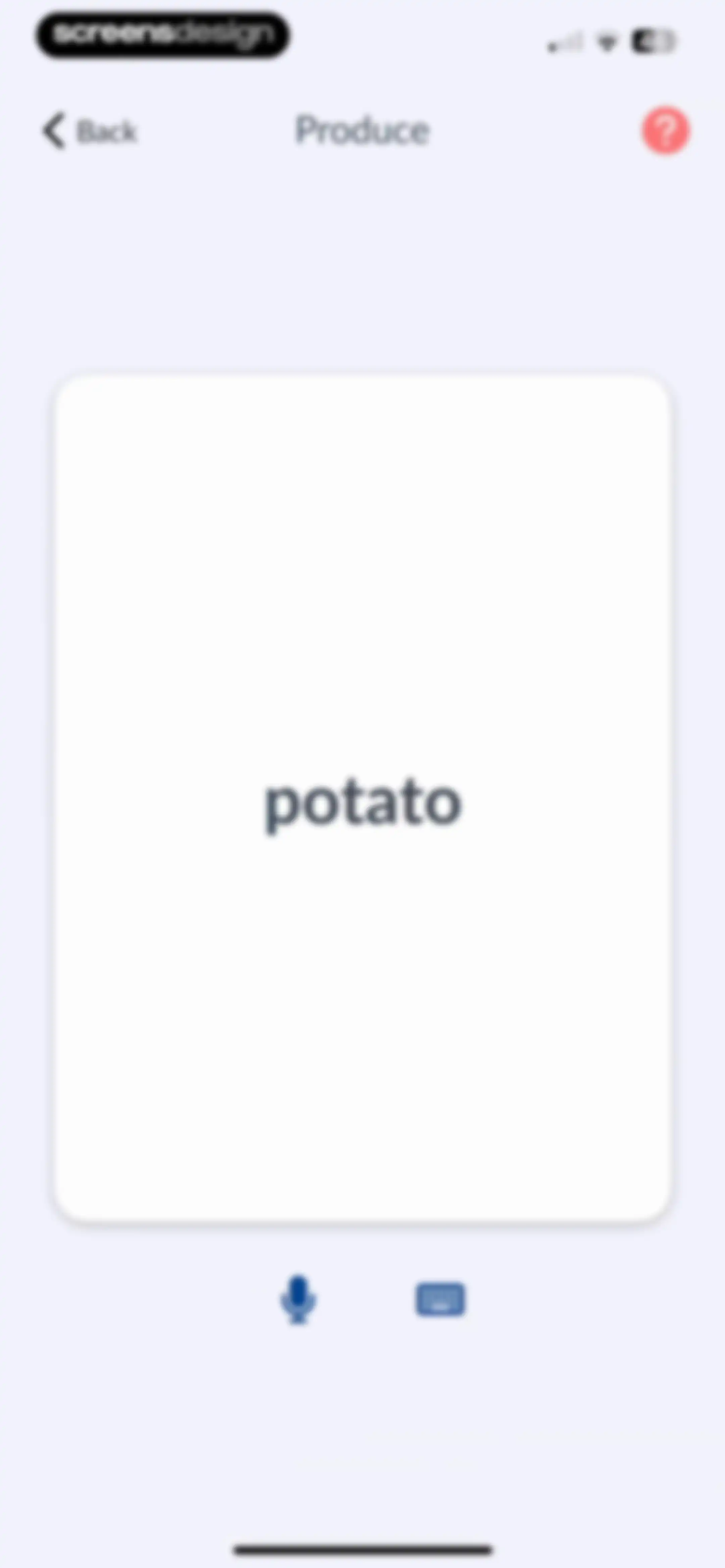 Langua: AI language learning screen 110