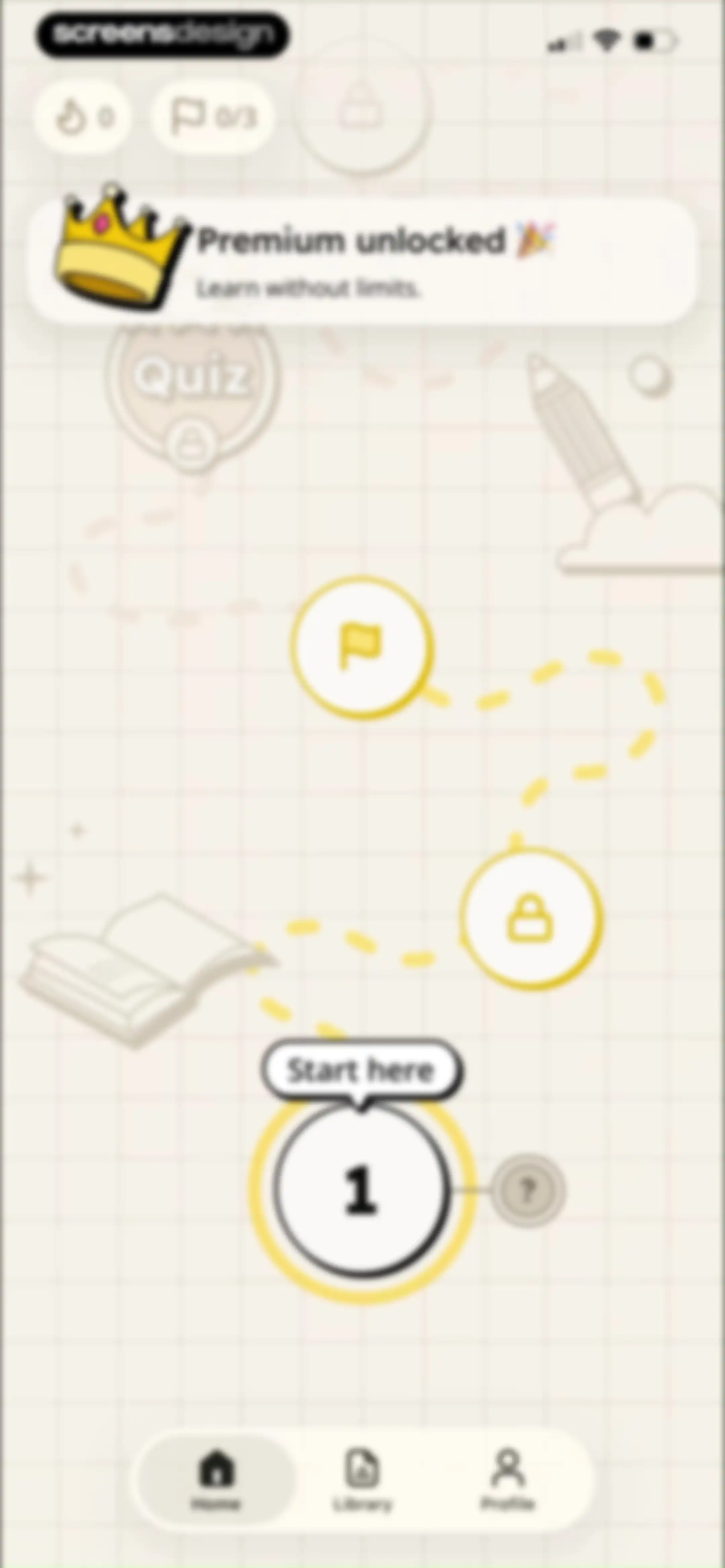 GenK: Daily Learning & Quiz screen 24